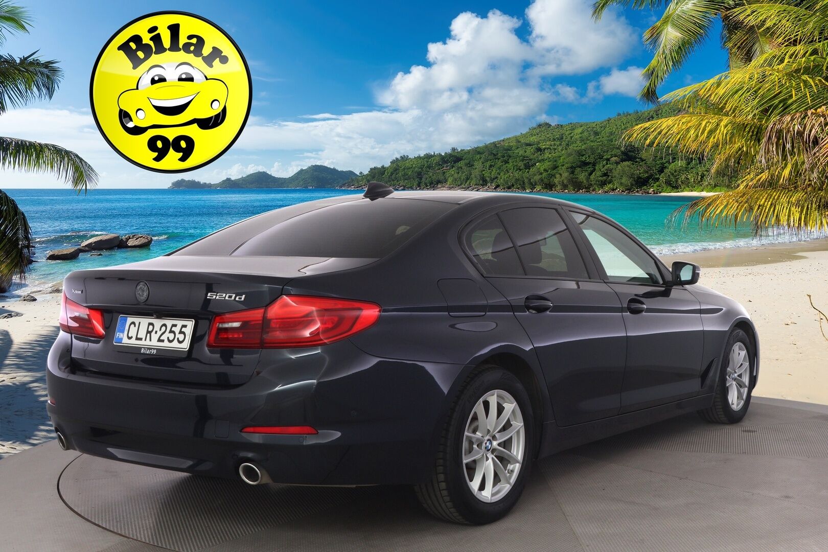 BMW 520 2018 G30 Sedan 520d A xDrive Business Comfort * ACC / DAP / 360 kamera / Webasto / Harman/Kardon / Kattoluukku / Sähkökontti - 2x renkaat ja vanteet / Merkkihuollettu / Imuovet / Ilmastoidut penkit muistilla / Display key - HULLUT AVAJAISHULINAT KORKOTARJOUS 3,29 %