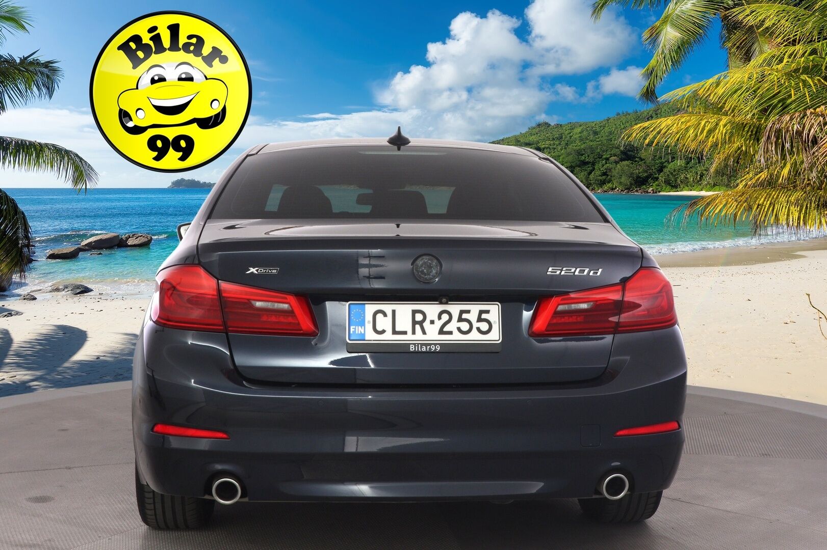 BMW 520 2018 G30 Sedan 520d A xDrive Business Comfort * ACC / DAP / 360 kamera / Webasto / Harman/Kardon / Kattoluukku / Sähkökontti - 2x renkaat ja vanteet / Merkkihuollettu / Imuovet / Ilmastoidut penkit muistilla / Display key - HULLUT AVAJAISHULINAT KORKOTARJOUS 3,29 %