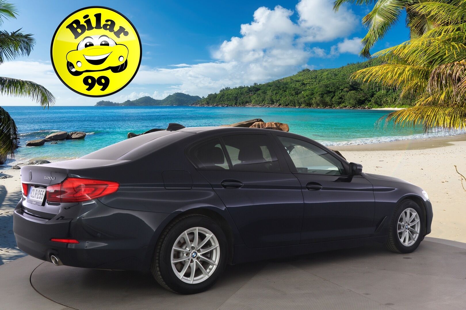 BMW 520 2018 G30 Sedan 520d A xDrive Business Comfort * ACC / DAP / 360 kamera / Webasto / Harman/Kardon / Kattoluukku / Sähkökontti - 2x renkaat ja vanteet / Merkkihuollettu / Imuovet / Ilmastoidut penkit muistilla / Display key - HULLUT AVAJAISHULINAT KORKOTARJOUS 3,29 %