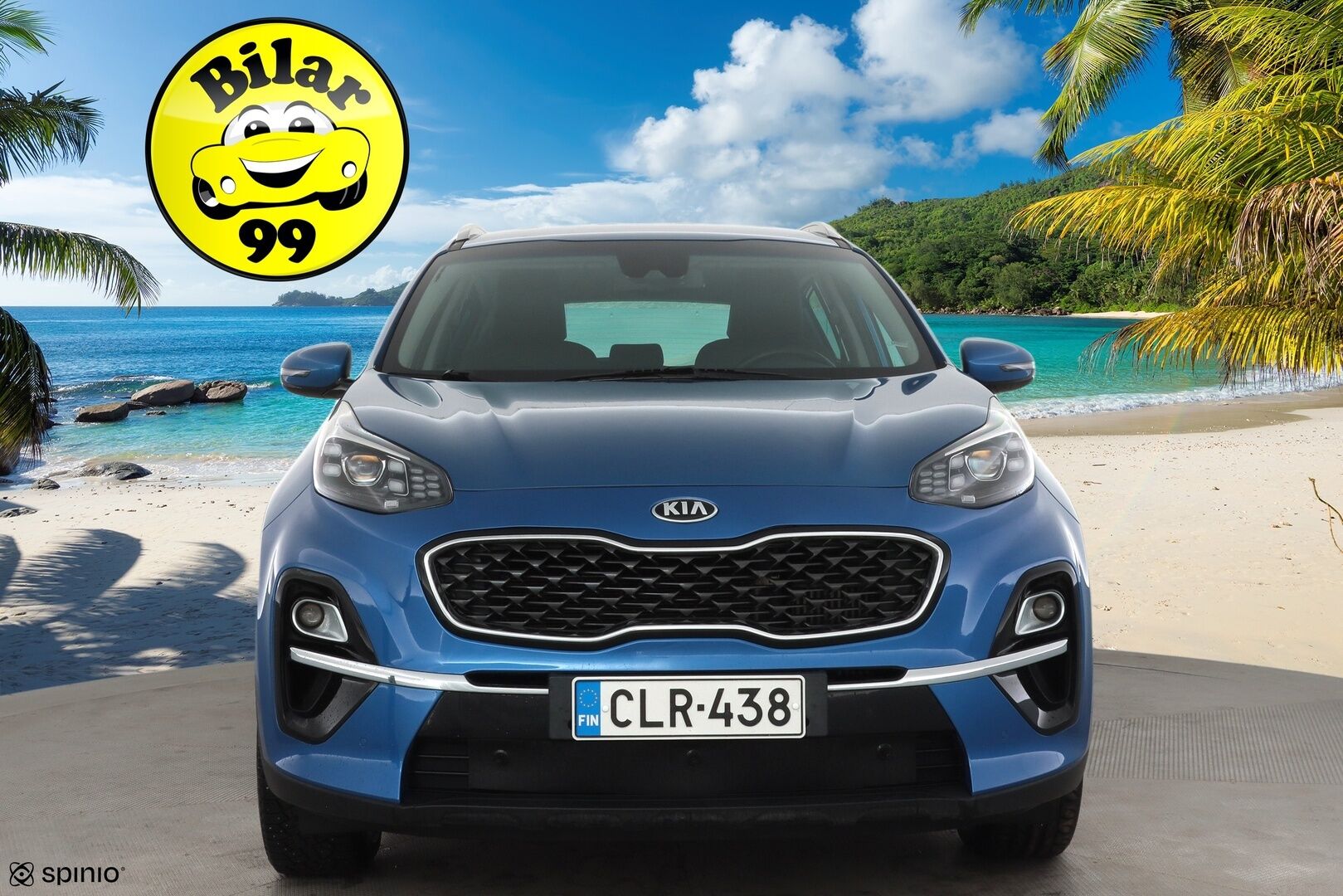 Kia Sportage 2019 1,6 CRDi ISG AWD EX DCT A/T EcoDynamics * Webasto / Koukku / P.Kamera / LED / Navi / Keyless * - Suomi-auto / Kahdet renkaat aluvanteilla
