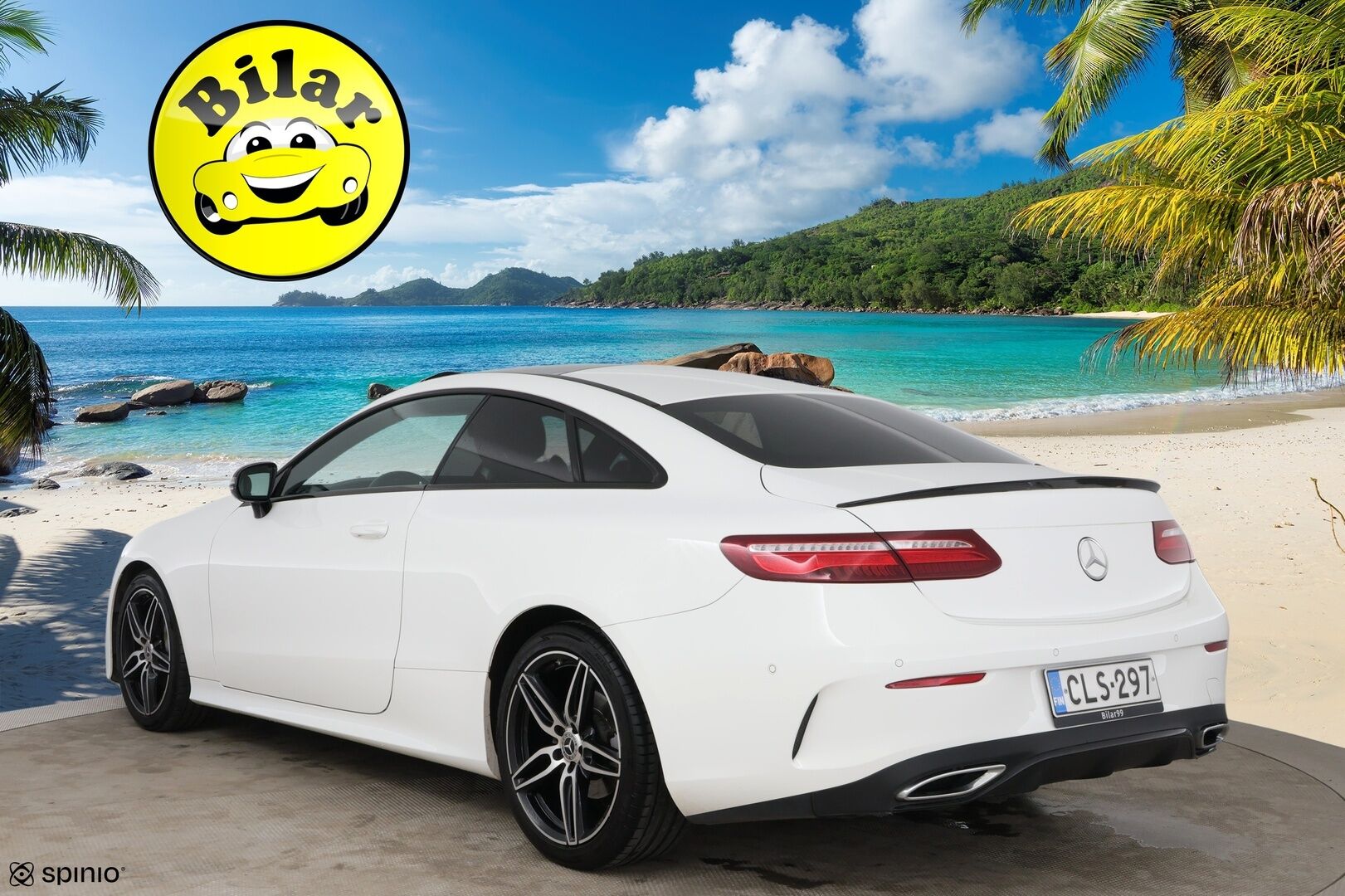 Mercedes-Benz E 2018 220 d A Coupé 9G AMG - | Distronic+ | Burmester | Webasto | Kattoluukku | P-Kamera | Night -paketti | Ambient | LED High Perf