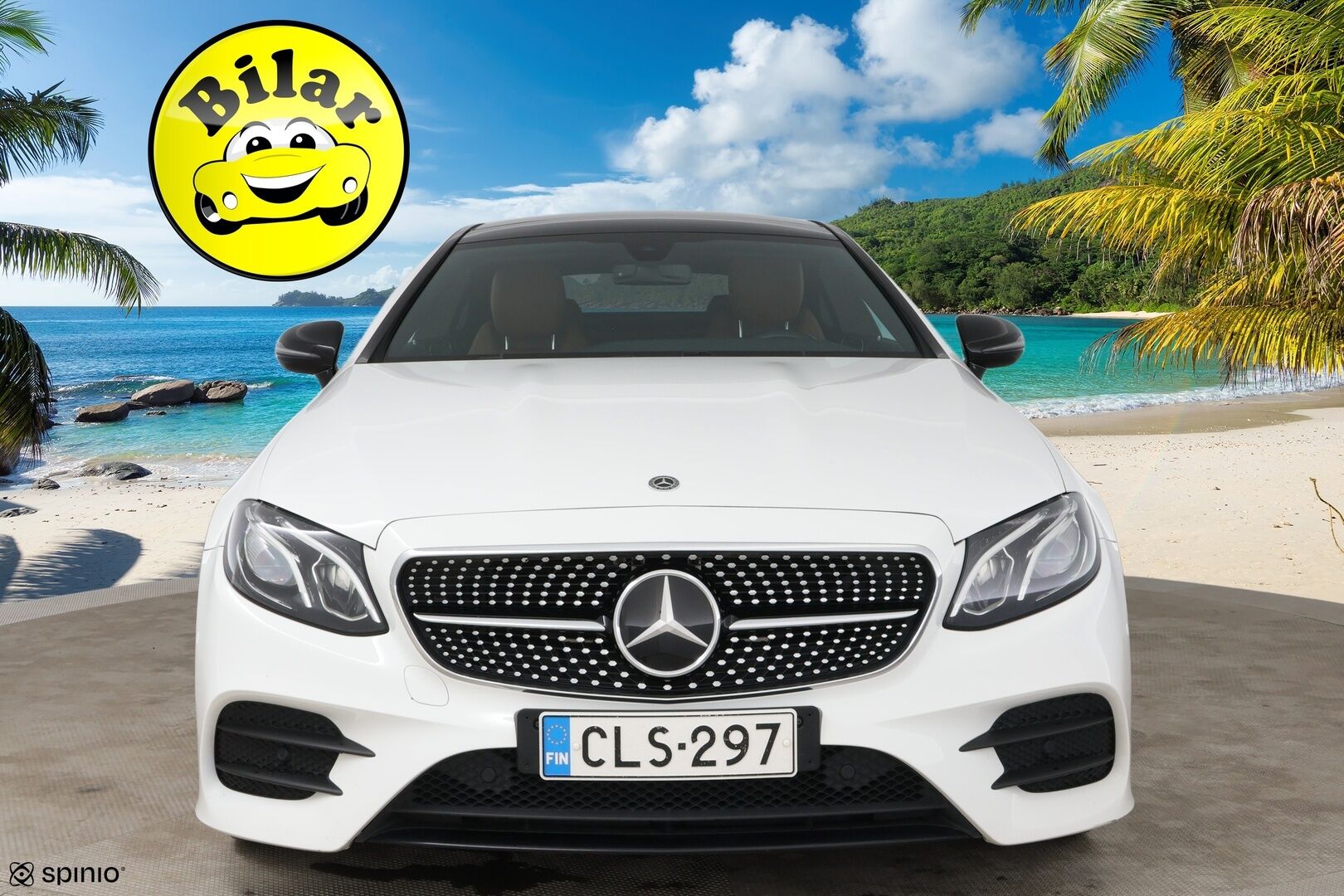 Mercedes-Benz E 2018 220 d A Coupé 9G AMG - | Distronic+ | Burmester | Webasto | Kattoluukku | P-Kamera | Night -paketti | Ambient | LED High Perf