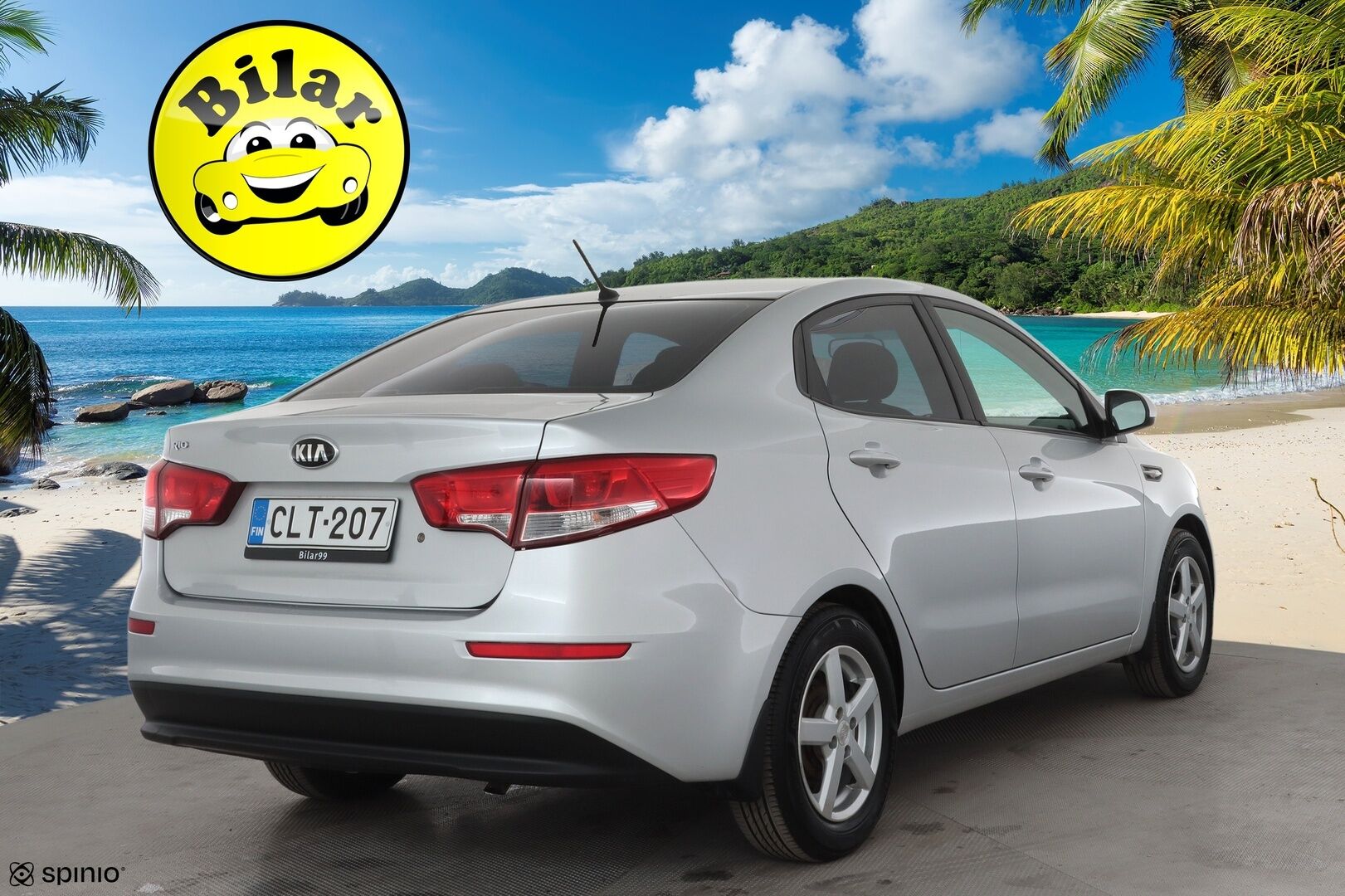 Kia Rio 2016 1,4 ISG EX Sedan - Upea käyttöauto | Harvinainen ja haluttu sedan malli | Valioyksilö! |