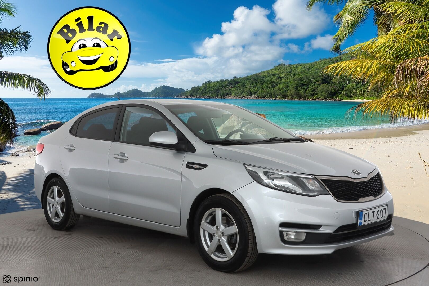 Kia Rio 2016 1,4 ISG EX Sedan - Upea käyttöauto | Harvinainen ja haluttu sedan malli | Valioyksilö! |
