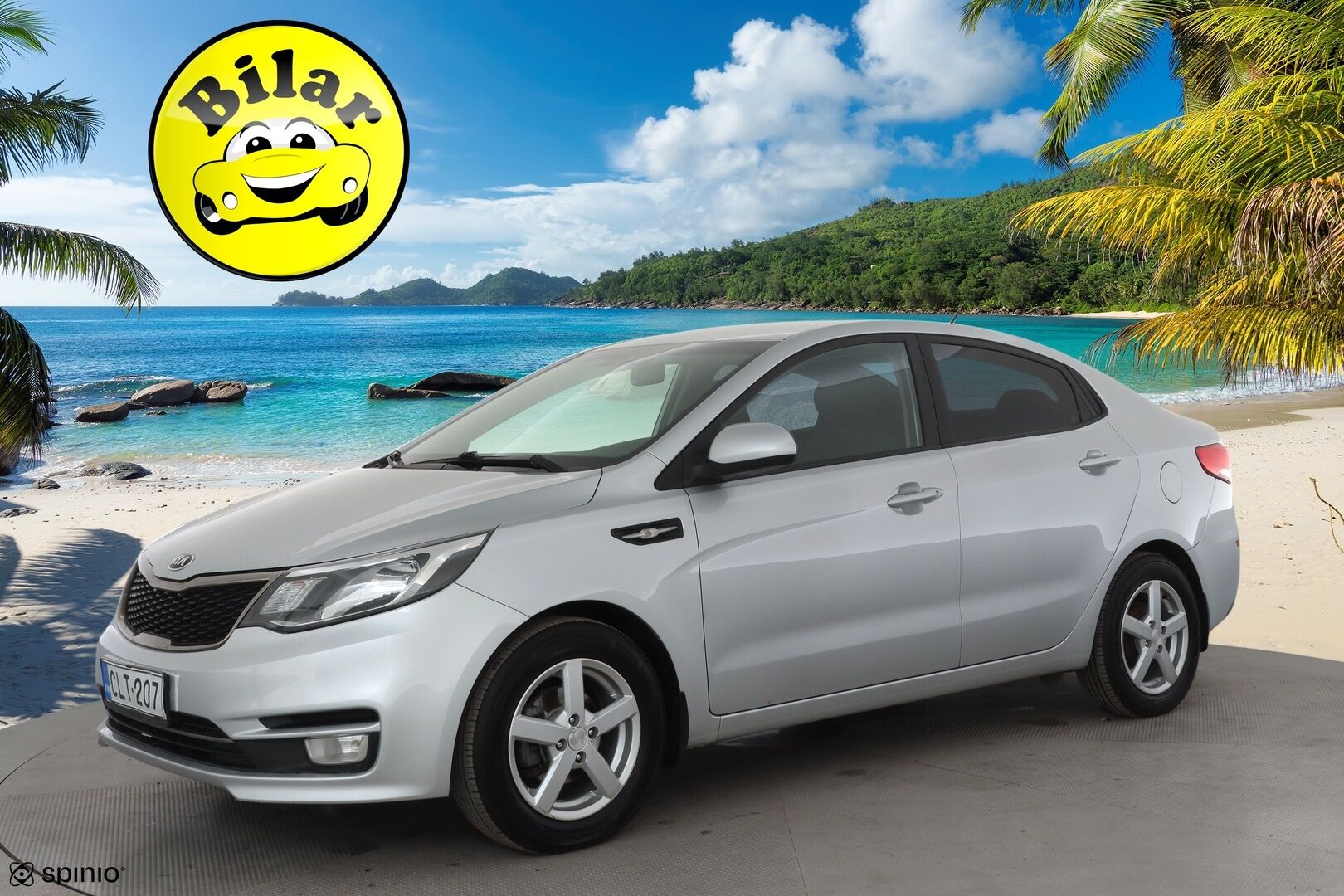 Kia Rio 2016 1,4 ISG EX Sedan - Upea käyttöauto | Harvinainen ja haluttu sedan malli | Valioyksilö! |