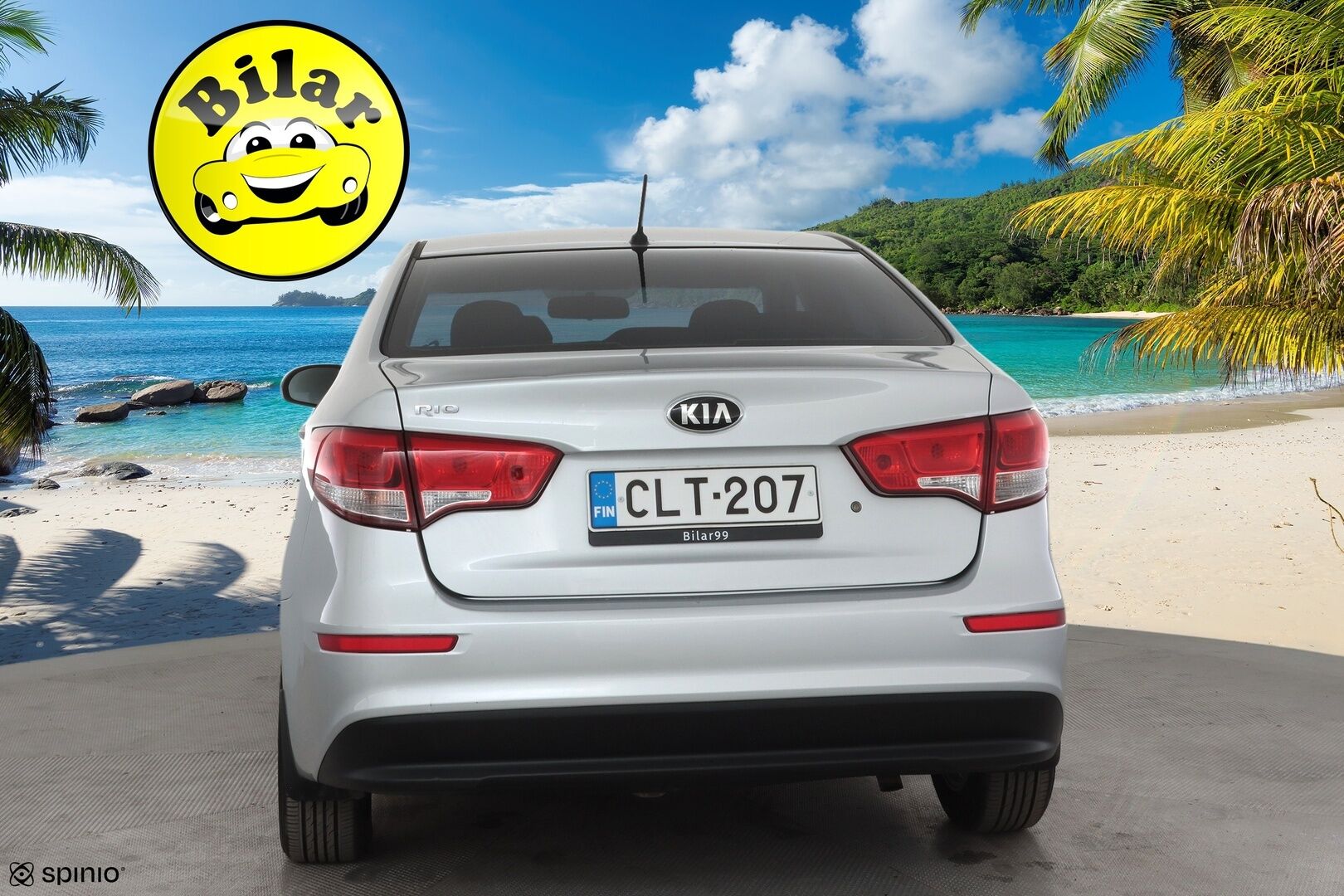 Kia Rio 2016 1,4 ISG EX Sedan - Upea käyttöauto | Harvinainen ja haluttu sedan malli | Valioyksilö! |