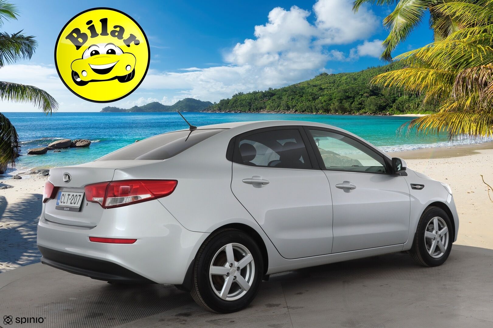 Kia Rio 2016 1,4 ISG EX Sedan - Upea käyttöauto | Harvinainen ja haluttu sedan malli | Valioyksilö! |