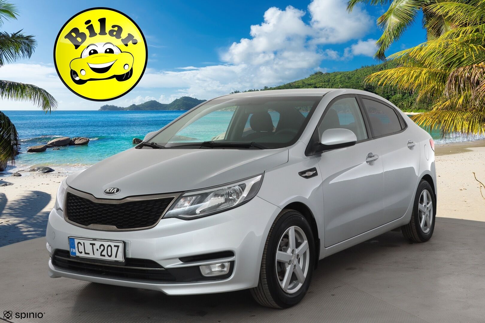 Kia Rio 2016 1,4 ISG EX Sedan - Upea käyttöauto | Harvinainen ja haluttu sedan malli | Valioyksilö! |