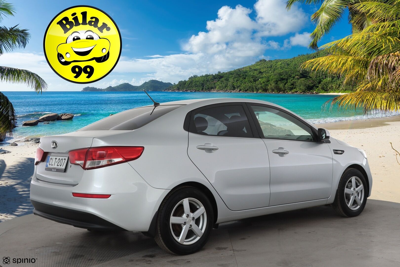 Kia Rio 2016 1,4 ISG EX Sedan * Automaattinen Ilmastointi / Pioneerin mankka / Kahdet Renkaat / Juuri Huollettu* - HULLUT AVAJAISHULINAT KORKOTARJOUS 3,29 %