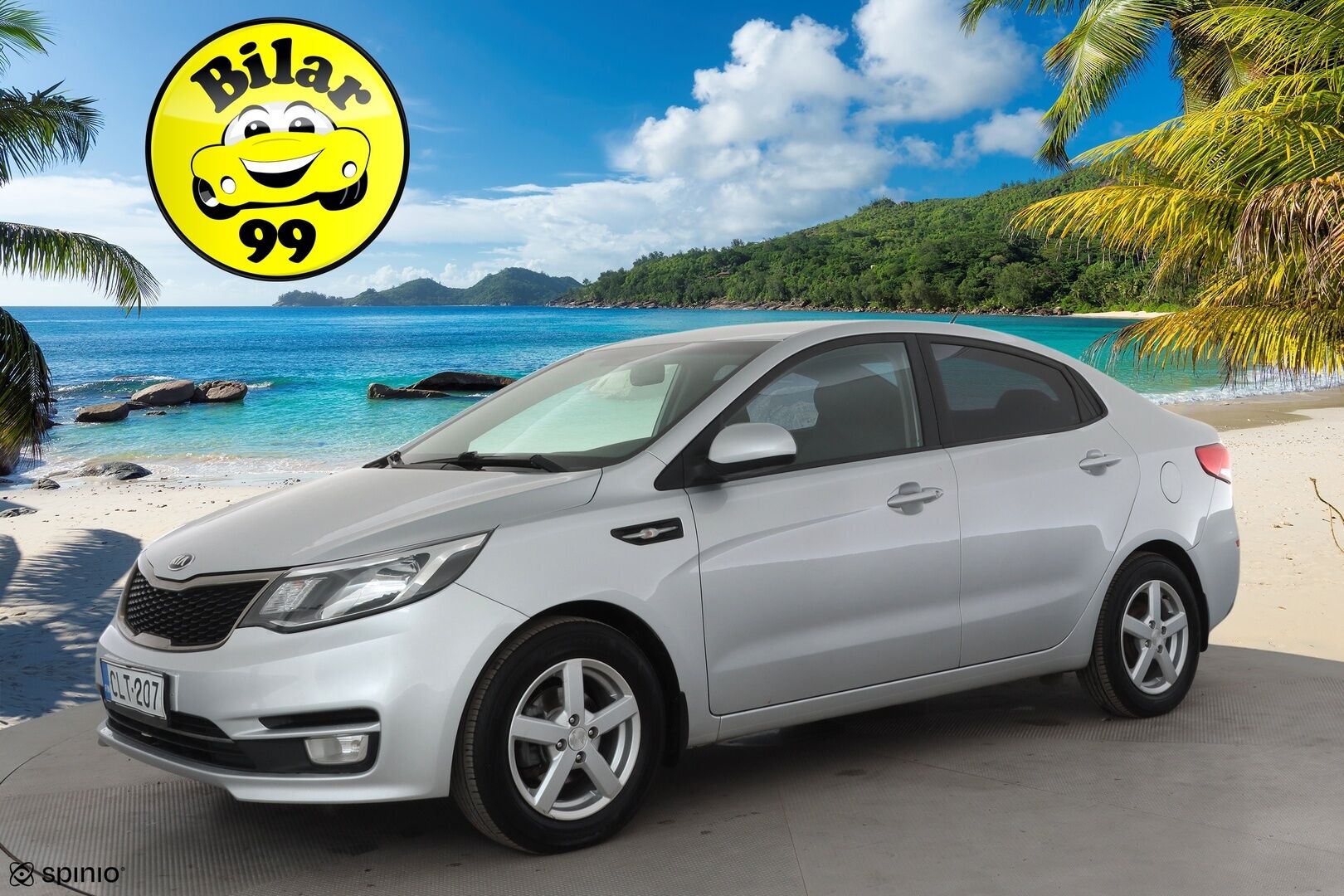 Kia Rio 2016 1,4 ISG EX Sedan * Automaattinen Ilmastointi / Pioneerin mankka / Kahdet Renkaat / Juuri Huollettu* - HULLUT AVAJAISHULINAT KORKOTARJOUS 3,29 %