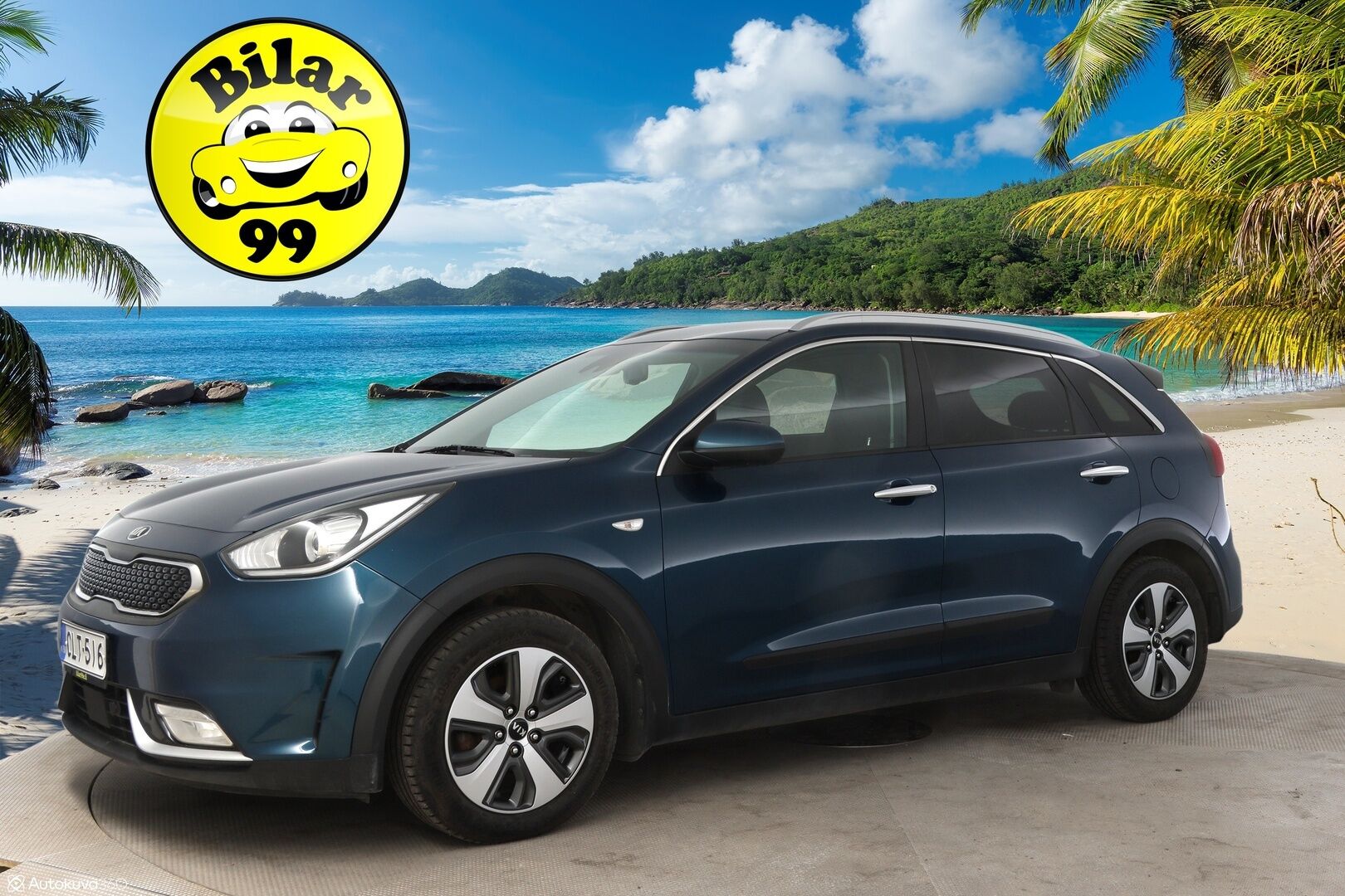 Kia Niro 2017 1,6 GDI Hybrid Business Luxury DCT * Vetokoukku / Adaptivakkari / Peruutuskamera / Puolnahka / Navi * - * Luxury varustetaso! / Lämmitettävä ratti / Lohkolämppäri / Todella Hyvin Pidetty *