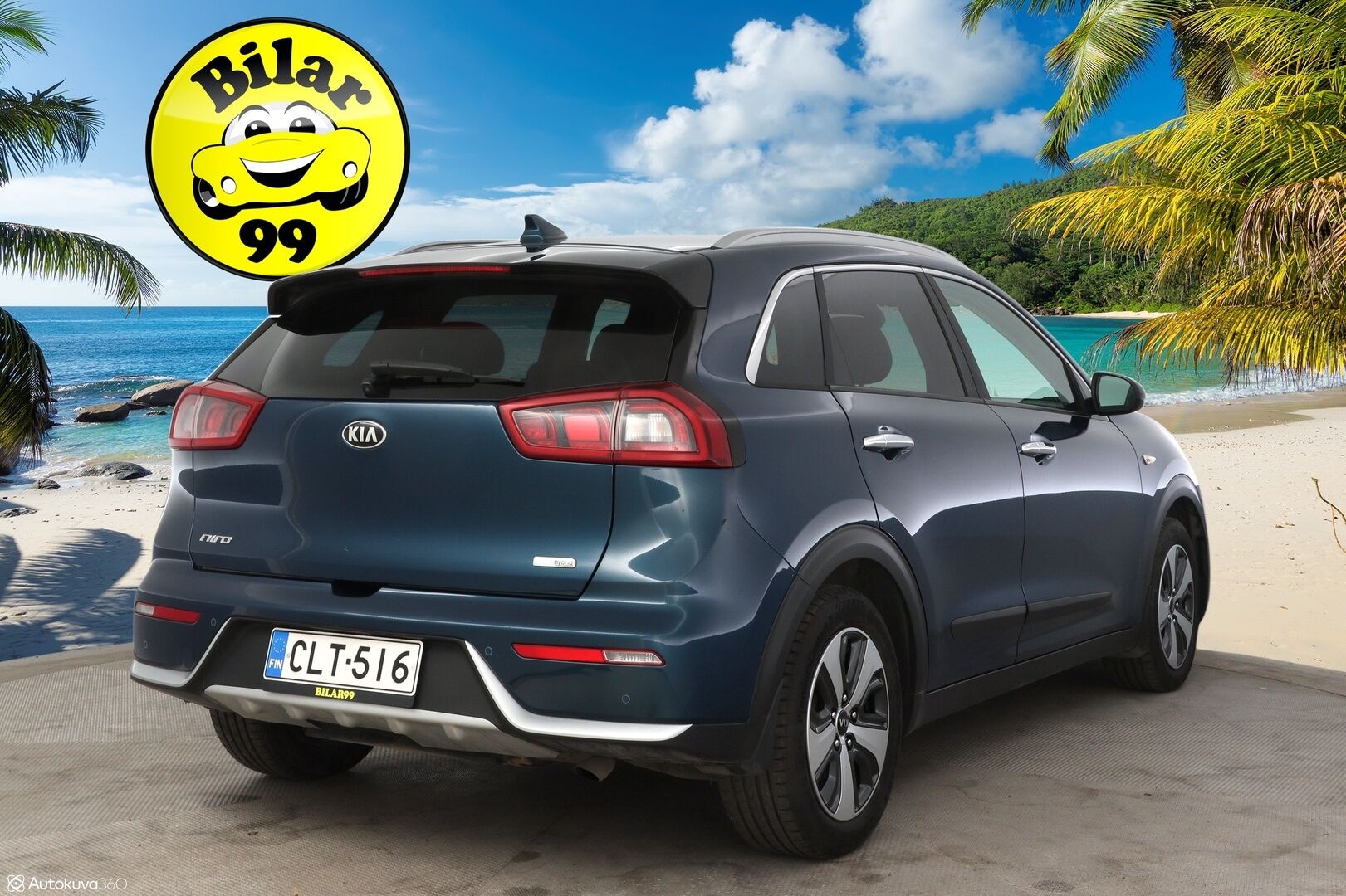 Kia Niro 2017 1,6 GDI Hybrid Business Luxury DCT * Vetokoukku / Adaptivakkari / Peruutuskamera / Puolnahka / Navi * - * Luxury varustetaso! / Lämmitettävä ratti / Lohkolämppäri / Todella Hyvin Pidetty *