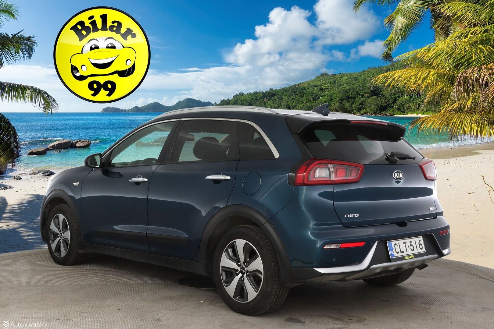 Kia Niro 2017 1,6 GDI Hybrid Business Luxury DCT * Vetokoukku / Adaptivakkari / Peruutuskamera / Puolnahka / Navi * - * Luxury varustetaso! / Lämmitettävä ratti / Lohkolämppäri / Todella Hyvin Pidetty *