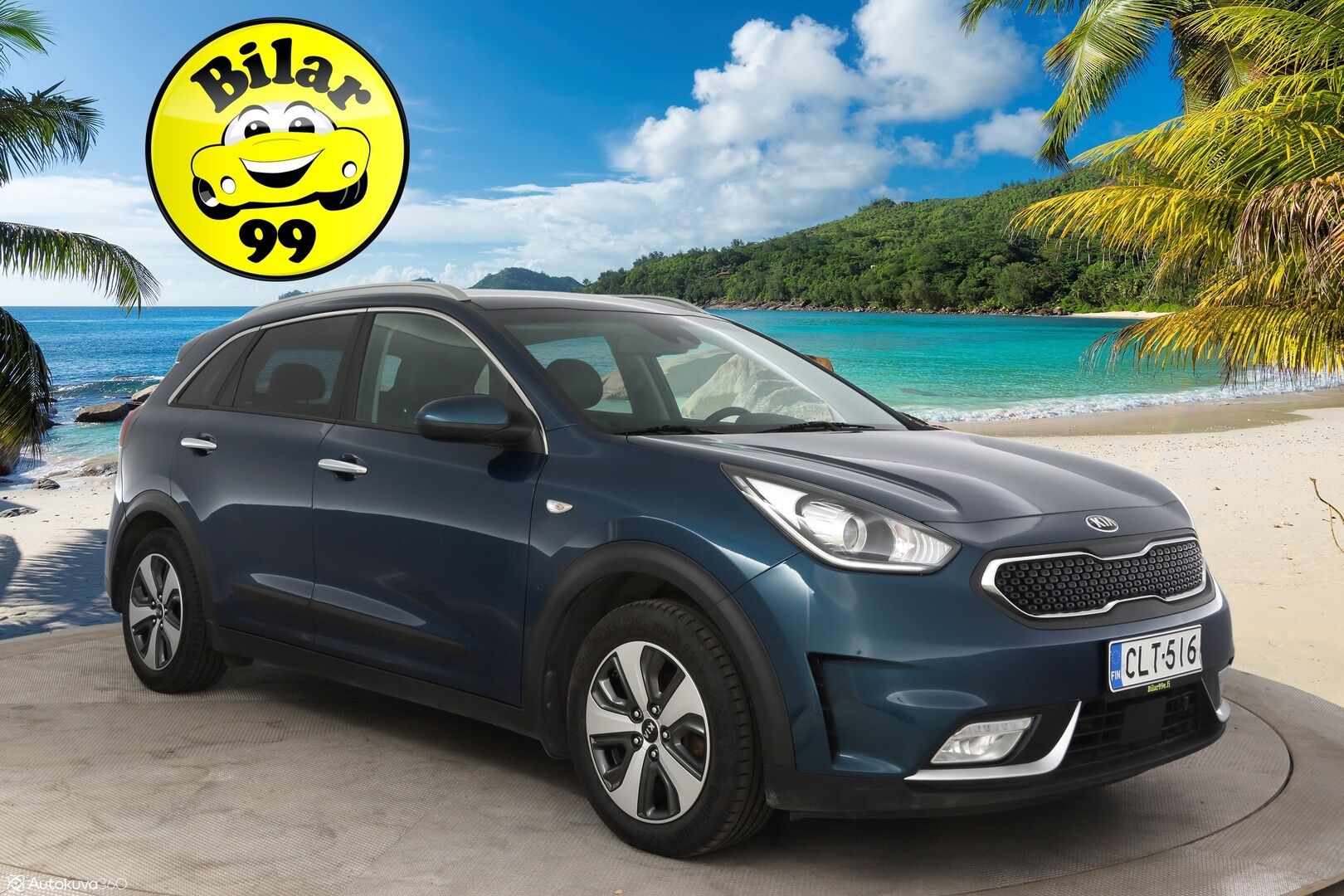 Kia Niro 2017 1,6 GDI Hybrid Business Luxury DCT * Vetokoukku / Adaptivakkari / Peruutuskamera / Puolnahka / Navi * - * Luxury varustetaso! / Lämmitettävä ratti / Lohkolämppäri / Todella Hyvin Pidetty *