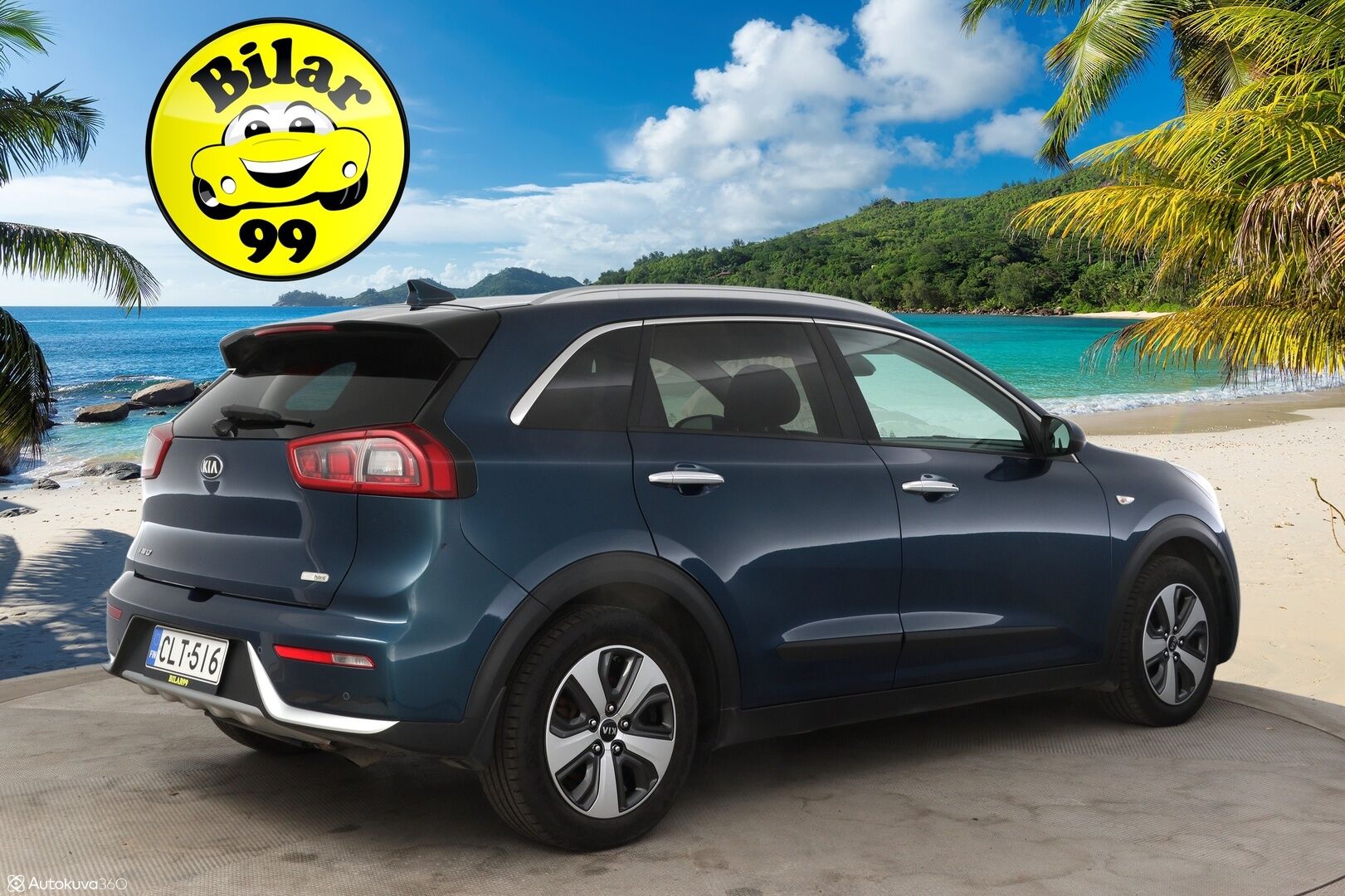 Kia Niro 2017 1,6 GDI Hybrid Business Luxury DCT * Vetokoukku / Adaptivakkari / Peruutuskamera / Puolnahka / Navi * - * Luxury varustetaso! / Lämmitettävä ratti / Lohkolämppäri / Todella Hyvin Pidetty *