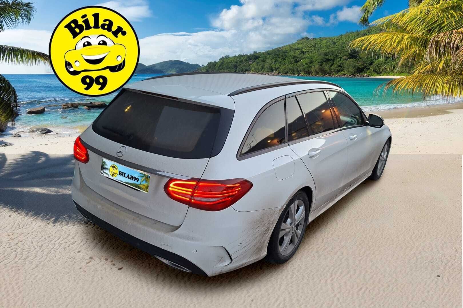 Mercedes-Benz C 2018 180 T A Business AMG / Nahkasisusta / Multibeam LED / Sähköpenkit / Puhdas bensa