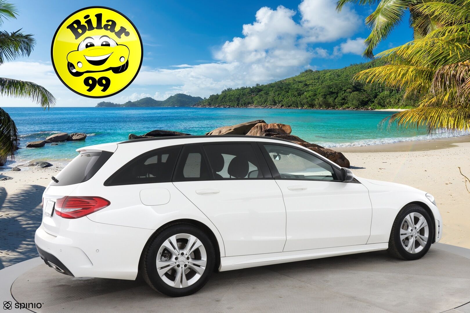 Mercedes-Benz C 2019 180 T A Business AMG * Vakkari / Digimittaristo / P.kamera / Nahkasisusta / Multibeam LED / Sähköpenkit * - Huippusiisti / Kattavasti varusteltu / Hyvin pidetty! - HULLUT AVAJAISHULINAT KORKOTARJOUS 3,29 %