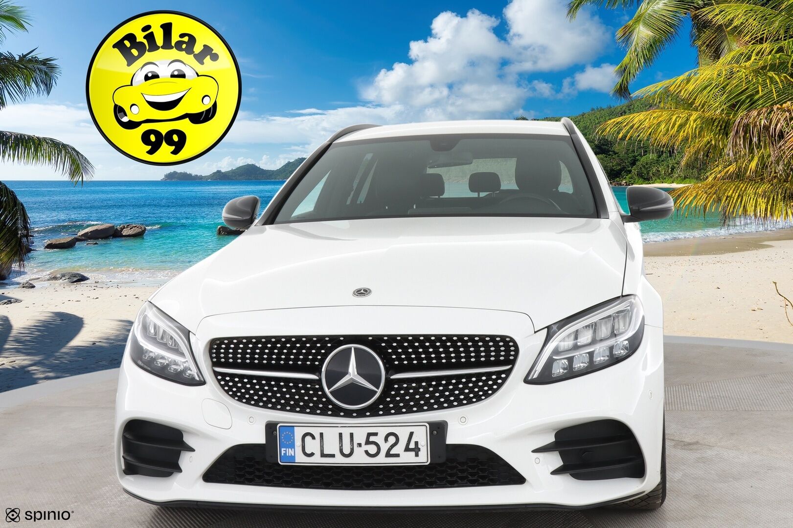 Mercedes-Benz C 2019 180 T A Business AMG * Vakkari / Digimittaristo / P.kamera / Nahkasisusta / Multibeam LED / Sähköpenkit * - Huippusiisti / Kattavasti varusteltu / Hyvin pidetty! - HULLUT AVAJAISHULINAT KORKOTARJOUS 3,29 %