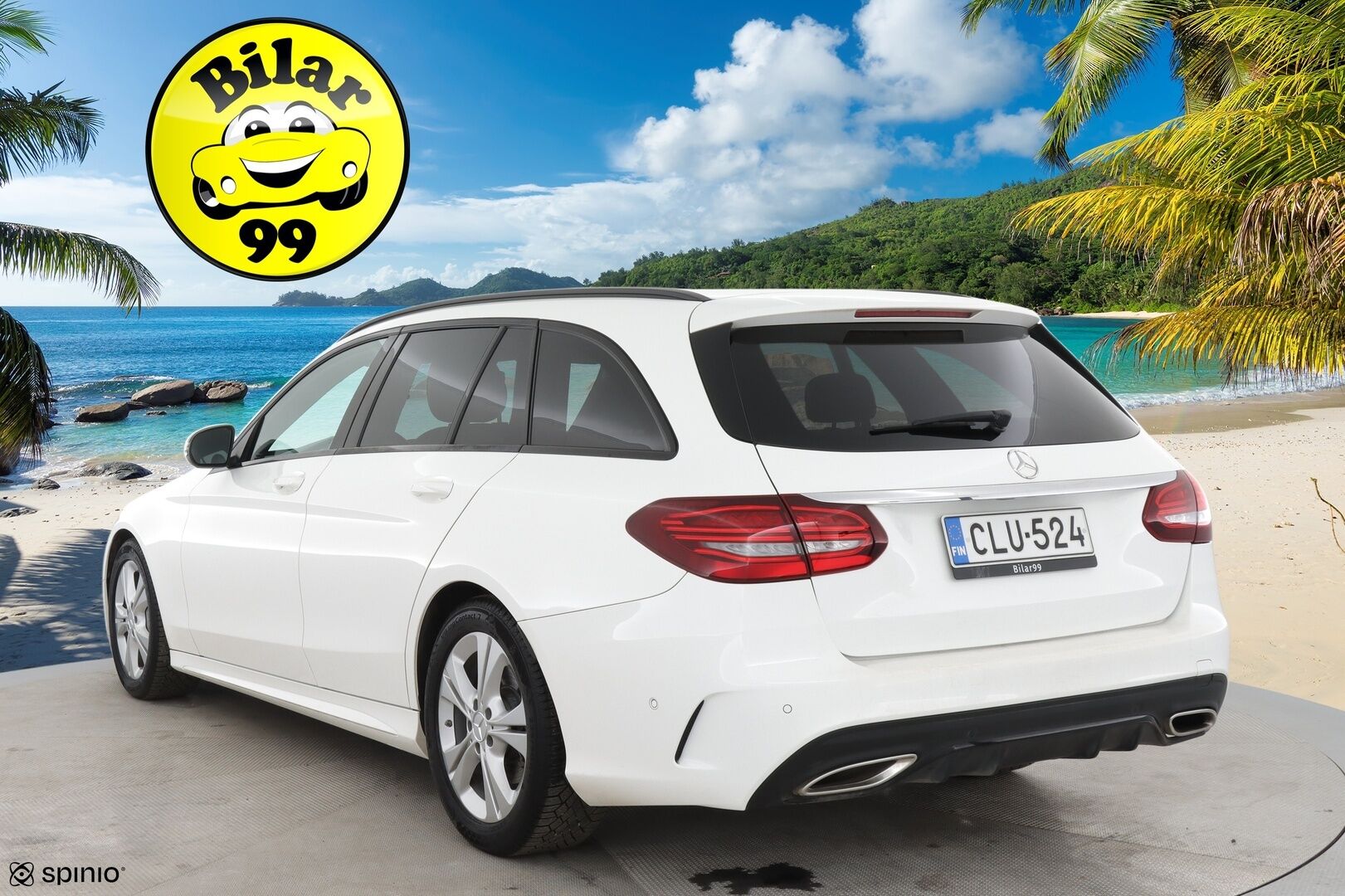 Mercedes-Benz C 2019 180 T A Business AMG * Vakkari / Digimittaristo / P.kamera / Nahkasisusta / Multibeam LED / Sähköpenkit * - Huippusiisti / Kattavasti varusteltu / Hyvin pidetty! - HULLUT AVAJAISHULINAT KORKOTARJOUS 3,29 %