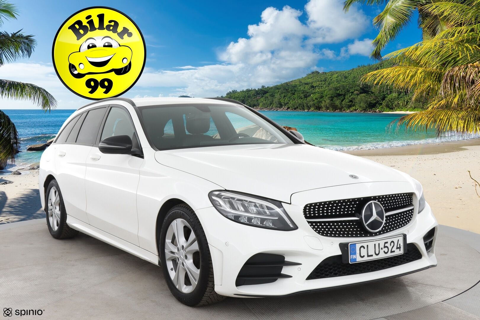 Mercedes-Benz C 2019 180 T A Business AMG * Vakkari / Digimittaristo / P.kamera / Nahkasisusta / Multibeam LED / Sähköpenkit * - Huippusiisti / Kattavasti varusteltu / Hyvin pidetty! - HULLUT AVAJAISHULINAT KORKOTARJOUS 3,29 %