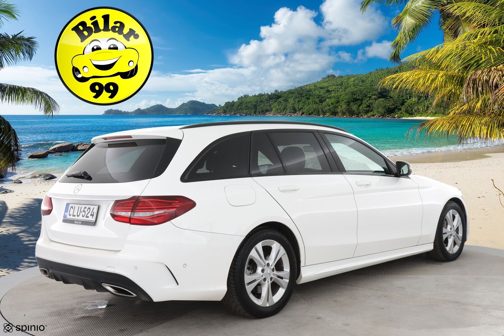 Mercedes-Benz C 2019 180 T A Business AMG * Vakkari / Digimittaristo / P.kamera / Nahkasisusta / Multibeam LED / Sähköpenkit * - Huippusiisti / Kattavasti varusteltu / Hyvin pidetty! - HULLUT AVAJAISHULINAT KORKOTARJOUS 3,29 %