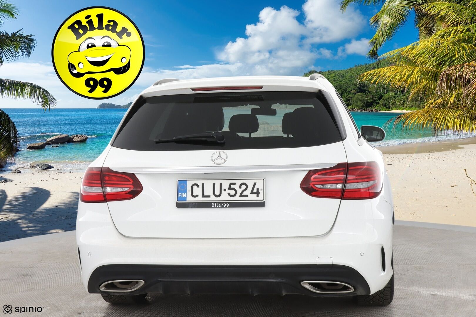 Mercedes-Benz C 2019 180 T A Business AMG * Vakkari / Digimittaristo / P.kamera / Nahkasisusta / Multibeam LED / Sähköpenkit * - Huippusiisti / Kattavasti varusteltu / Hyvin pidetty! - HULLUT AVAJAISHULINAT KORKOTARJOUS 3,29 %