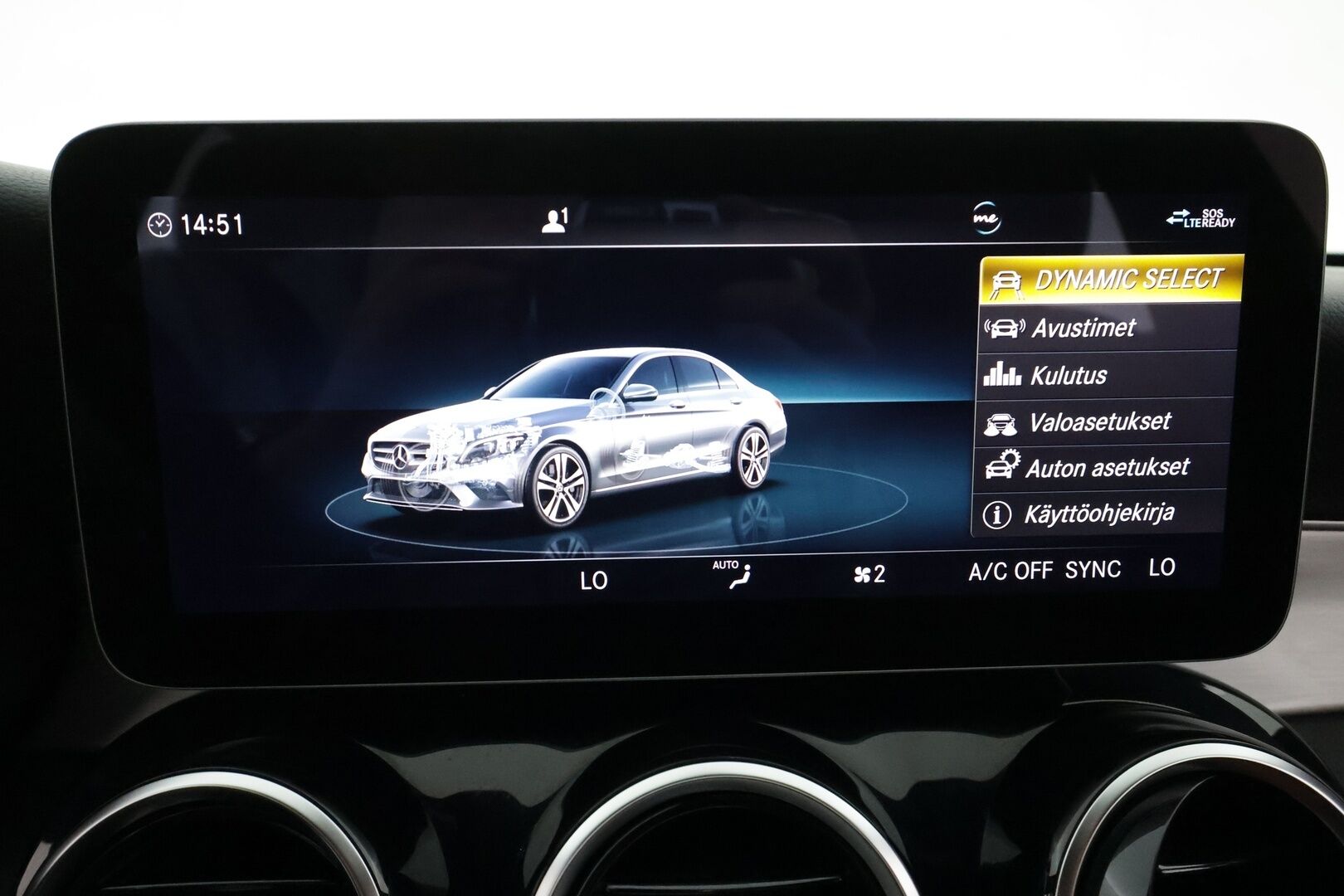 Mercedes-Benz C 2019 180 A Business AMG **Facelift / Digimittaristo / Night-paketti / Ruskeat sporttinahat / P.kamera** - Suomi-auto / LED High Performance / Navi