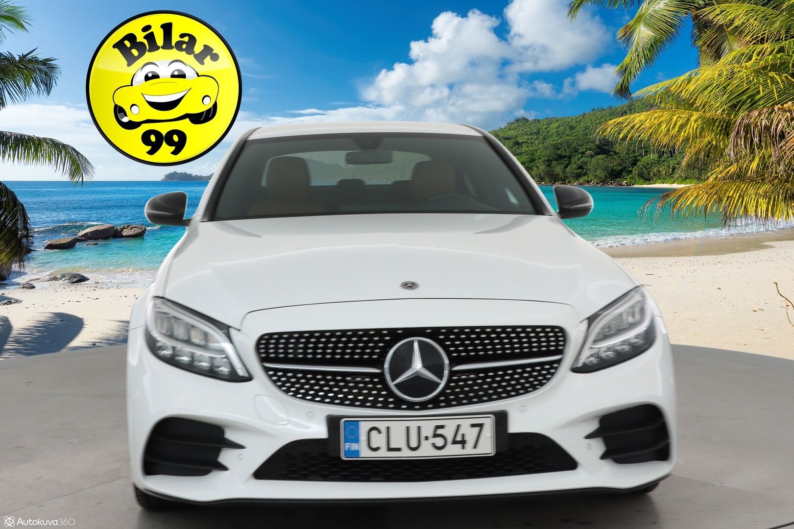 Mercedes-Benz C 2019 180 A Business AMG **Facelift / Digimittaristo / Night-paketti / Ruskeat sporttinahat / P.kamera** - Suomi-auto / LED High Performance / Navi