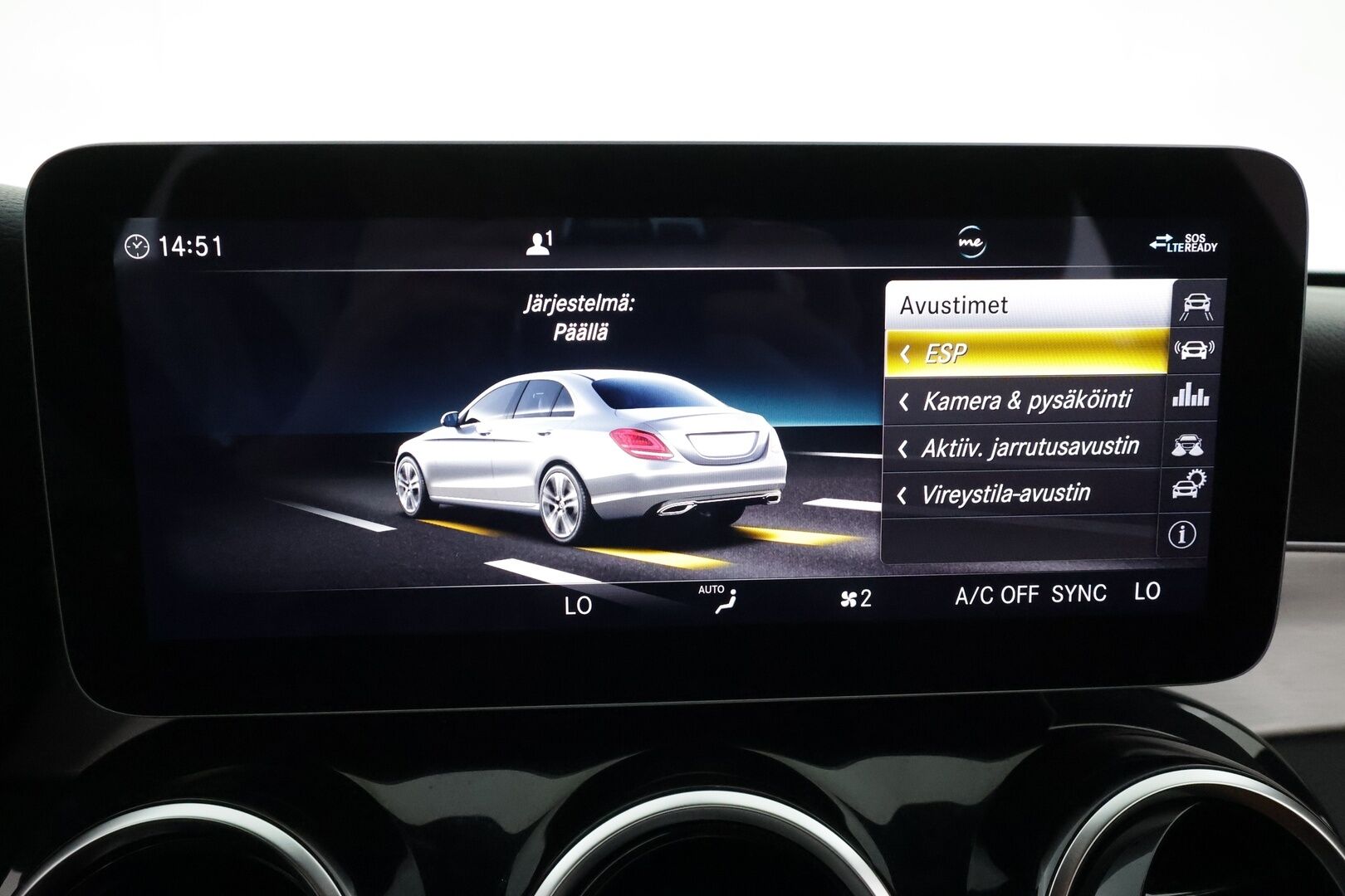 Mercedes-Benz C 2019 180 A Business AMG **Facelift / Digimittaristo / Night-paketti / Ruskeat sporttinahat / P.kamera** - Suomi-auto / LED High Performance / Navi