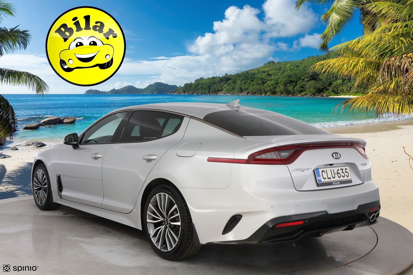 Kia Stinger 2020 2,2 CRDi SCR RWD GT-Line Edition A/T - Adapt.Vakkari | HUD | Ilmastoidut Nahat | Peruutuskamera | KeylessGo | LED | Muistipenkki | Suomiauto | Lohko & Sisäpistoke | Merkkihuollettu 