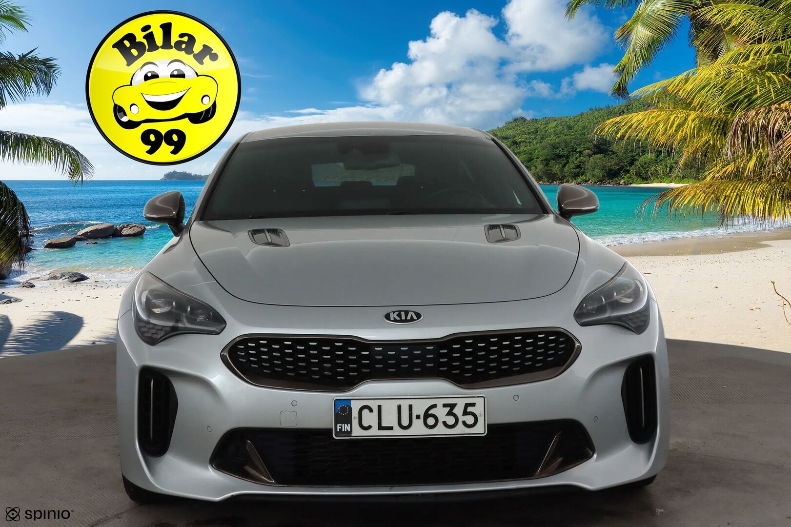 Kia Stinger 2020 2,2 CRDi SCR RWD GT-Line Edition A/T - Adapt.Vakkari | HUD | Ilmastoidut Nahat | Peruutuskamera | KeylessGo | LED | Muistipenkki | Suomiauto | Lohko & Sisäpistoke | Merkkihuollettu 
