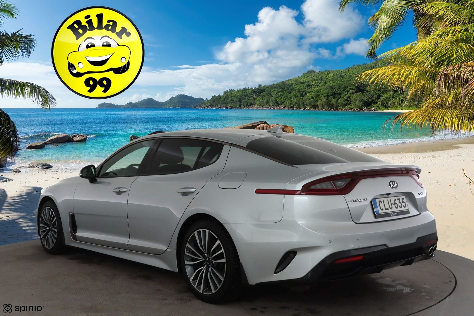 Kia Stinger 2020 2,2 CRDi SCR RWD GT-Line Edition A/T - Adapt.Vakkari | HUD | Ilmastoidut Nahat | Peruutuskamera | KeylessGo | LED | Muistipenkki | Suomiauto | Lohko & Sisäpistoke | Merkkihuollettu 