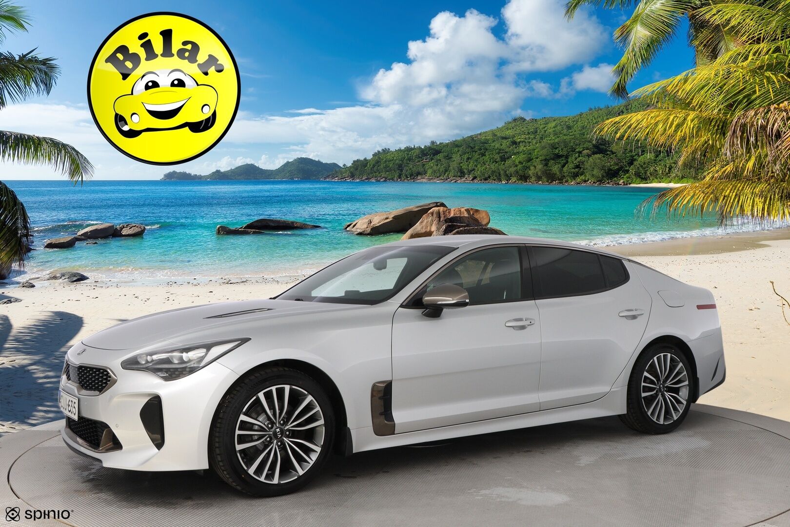 Kia Stinger 2020 2,2 CRDi SCR RWD GT-Line Edition A/T - Adapt.Vakkari | HUD | Ilmastoidut Nahat | Peruutuskamera | KeylessGo | LED | Muistipenkki | Suomiauto | Lohko & Sisäpistoke | Merkkihuollettu 