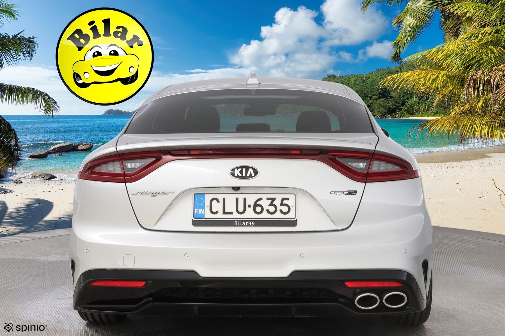 Kia Stinger 2020 2,2 CRDi SCR RWD GT-Line Edition A/T - Adapt.Vakkari | HUD | Ilmastoidut Nahat | Peruutuskamera | KeylessGo | LED | Muistipenkki | Suomiauto | Lohko & Sisäpistoke | Merkkihuollettu 