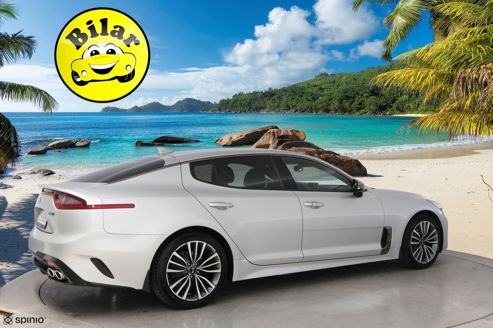 Kia Stinger 2020 2,2 CRDi SCR RWD GT-Line Edition A/T - Adapt.Vakkari | HUD | Ilmastoidut Nahat | Peruutuskamera | KeylessGo | LED | Muistipenkki | Suomiauto | Lohko & Sisäpistoke | Merkkihuollettu 