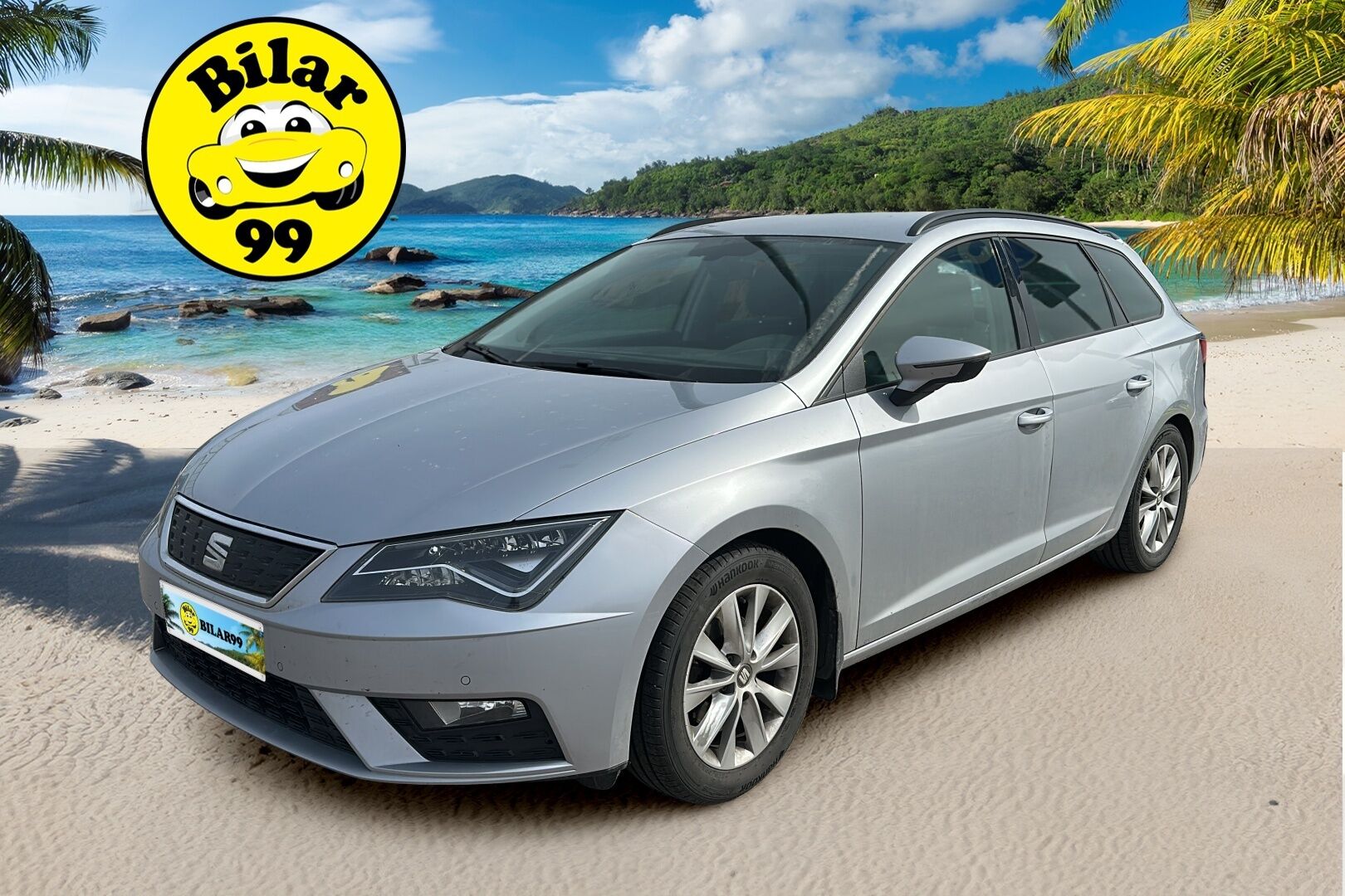 Seat Leon ST 2019 1,0 TSI 115 Ecomotive Style Business DSG * / Vetokoukku / Vakkari / Suomi-auto / Digimittari / Tutkat / * - Juuri huollettu Suomi-auto vetokoukulla