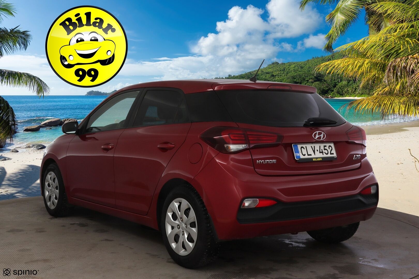 Hyundai i20 Hatchback 2019 1,0 T-GDI 100 hv 5MT Fresh W * Ratinlämmitin / AUX / Lohkolämmitin * - * 1-om Suomi-auto / Merkkiliikkeen huoltokirja *