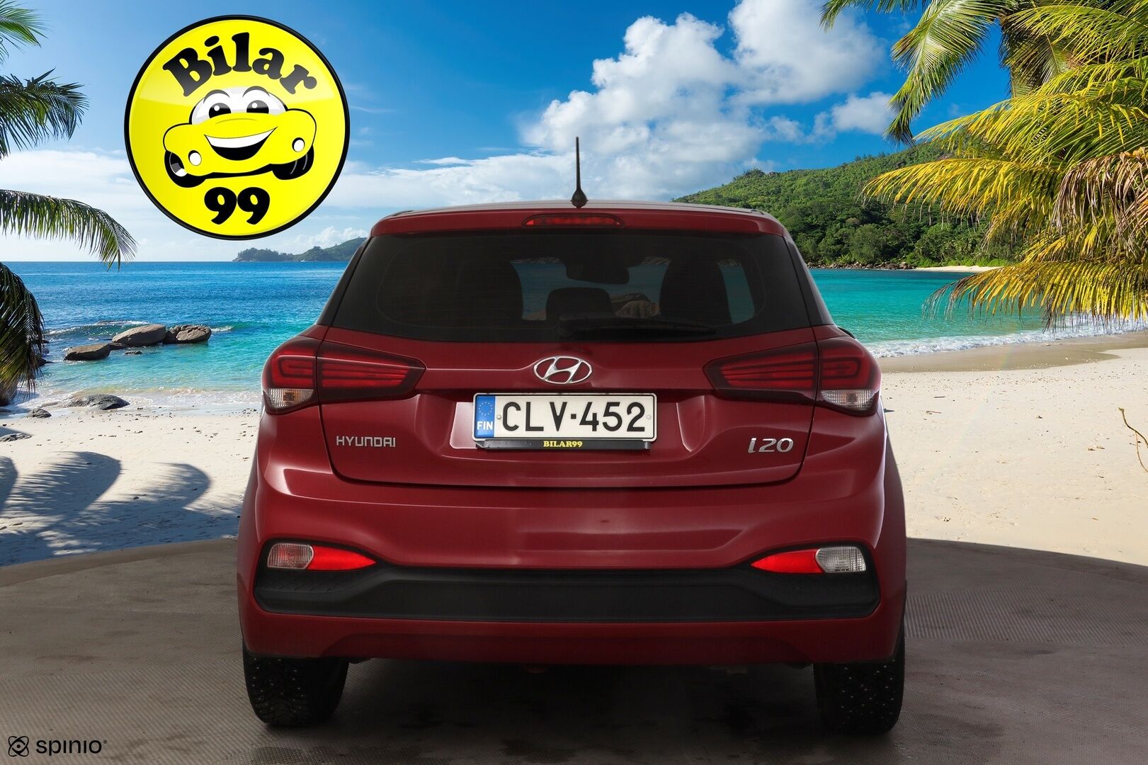 Hyundai i20 Hatchback 2019 1,0 T-GDI 100 hv 5MT Fresh W * Ratinlämmitin / AUX / Lohkolämmitin * - * 1-om Suomi-auto / Merkkiliikkeen huoltokirja *