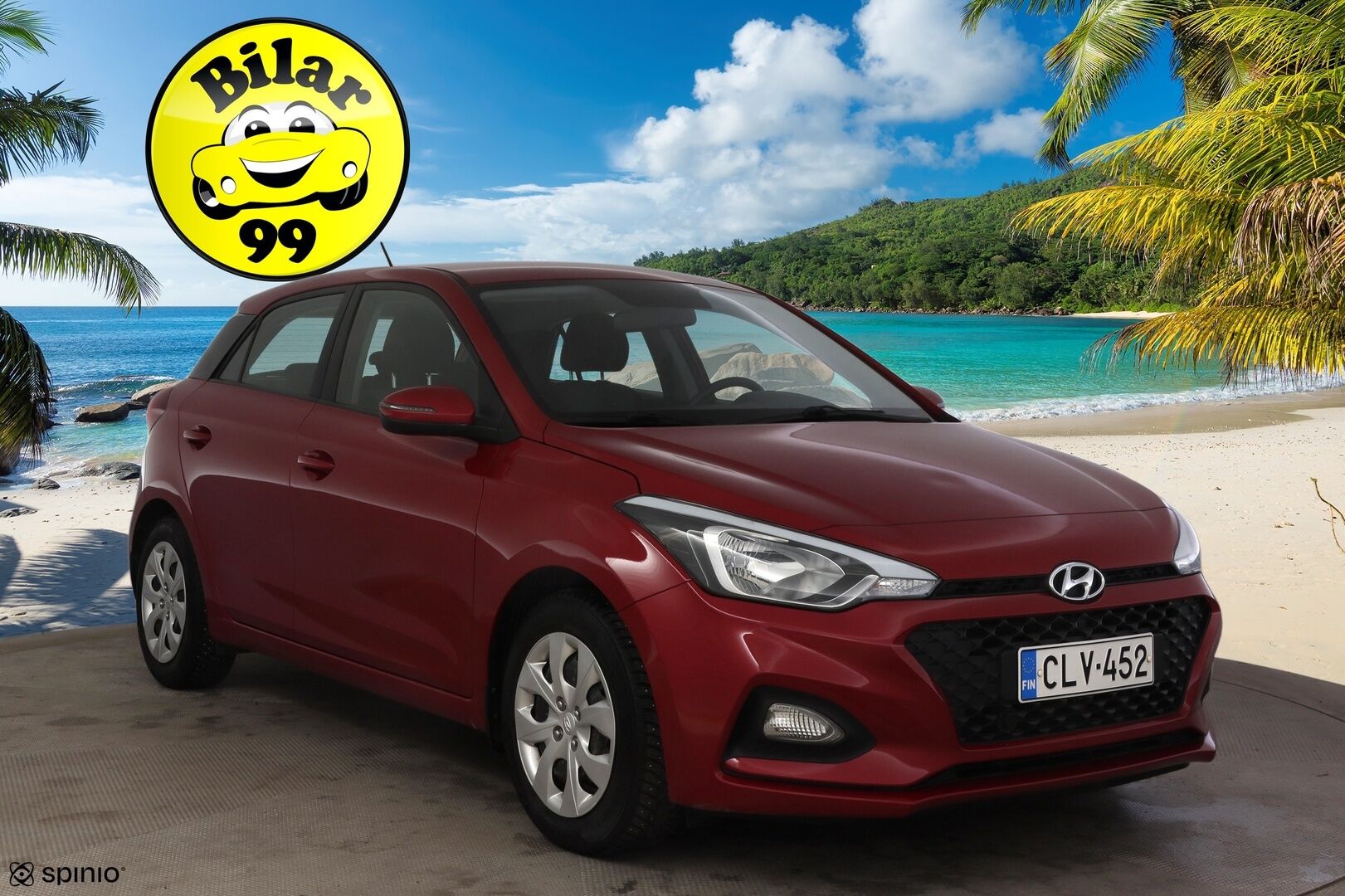 Hyundai i20 Hatchback 2019 1,0 T-GDI 100 hv 5MT Fresh W * Ratinlämmitin / AUX / Lohkolämmitin * - * 1-om Suomi-auto / Merkkiliikkeen huoltokirja * - HULLUT BLACKWEEK JATKOT - KORKOTARJOUS 2,49%