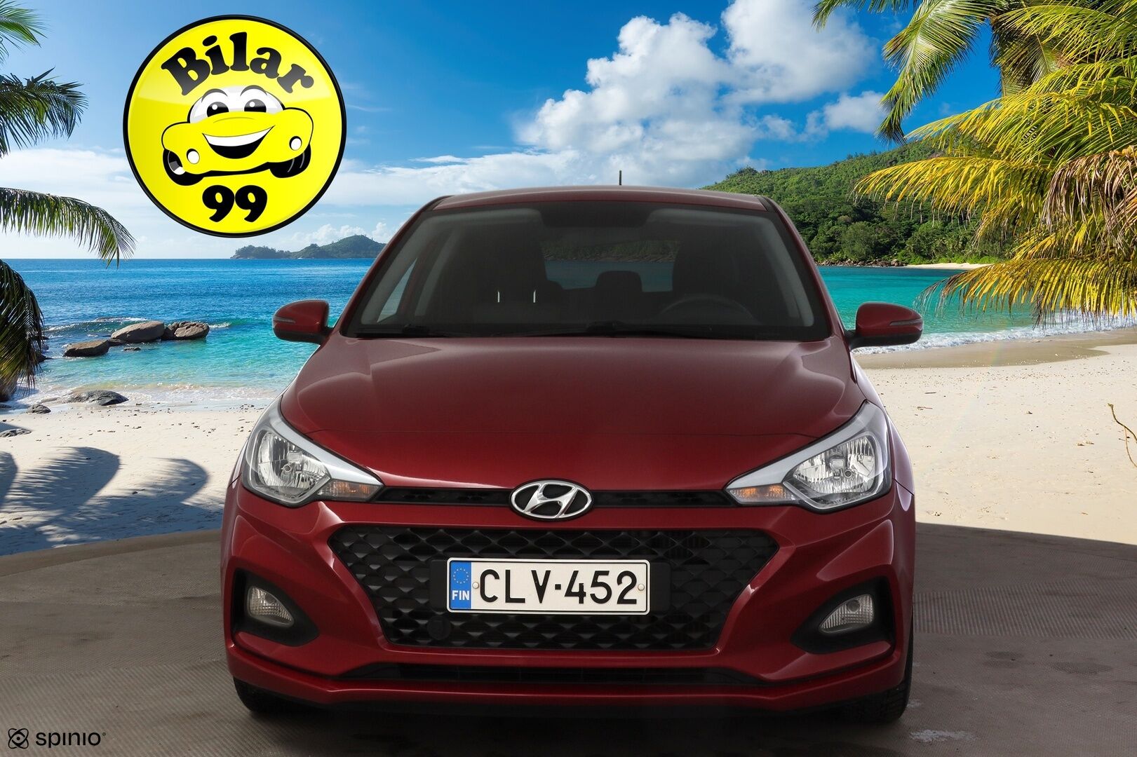 Hyundai i20 Hatchback 2019 1,0 T-GDI 100 hv 5MT Fresh W * Ratinlämmitin / AUX / Lohkolämmitin * - * 1-om Suomi-auto / Merkkiliikkeen huoltokirja *