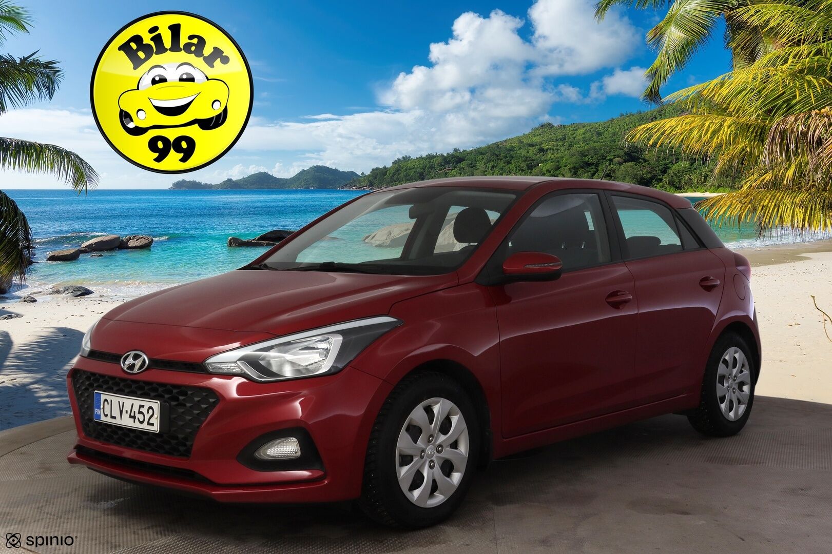 Hyundai i20 Hatchback 2019 1,0 T-GDI 100 hv 5MT Fresh W * Ratinlämmitin / AUX / Lohkolämmitin * - * 1-om Suomi-auto / Merkkiliikkeen huoltokirja * - HULLUT BLACKWEEK JATKOT - KORKOTARJOUS 2,49%
