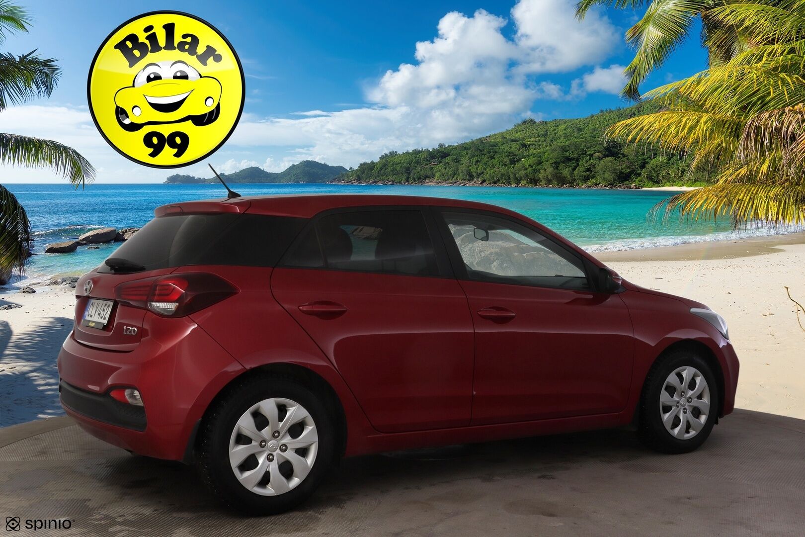 Hyundai i20 Hatchback 2019 1,0 T-GDI 100 hv 5MT Fresh W * Ratinlämmitin / AUX / Lohkolämmitin * - * 1-om Suomi-auto / Merkkiliikkeen huoltokirja *