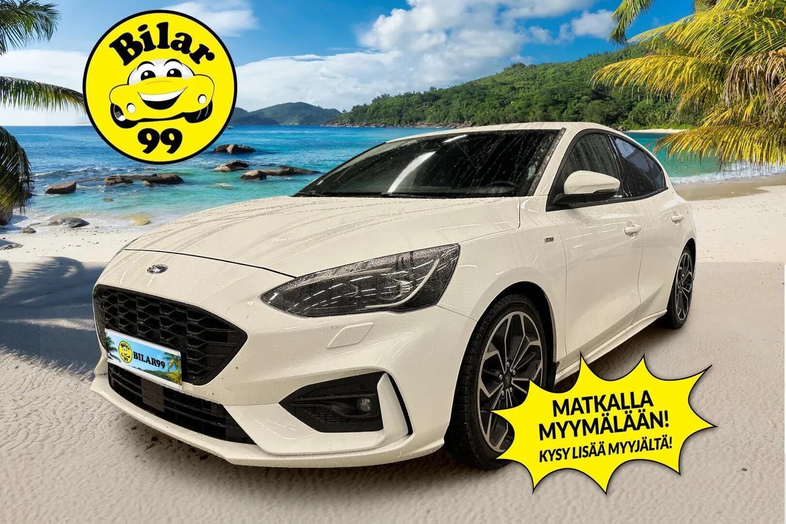 Ford Focus 2019 1,0 EcoBoost 125hv M6 ST-Line * Xenon / Bang & Olufsen / Adapt. vakkari / Tutkat edessä ja takana / Navi * - * Suomi-auto / Lämmitettävä tuulilasi / Ratinlämmitin  *