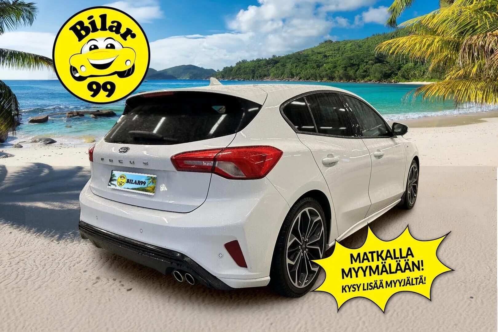Ford Focus 2019 1,0 EcoBoost 125hv M6 ST-Line * Xenon / Bang & Olufsen / Adapt. vakkari / Tutkat edessä ja takana / Navi * - * Suomi-auto / Lämmitettävä tuulilasi / Ratinlämmitin  *