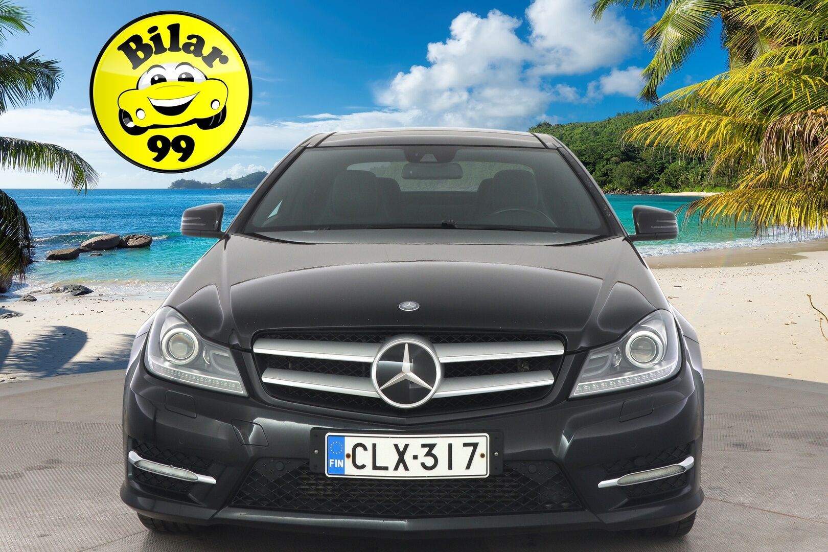 Mercedes-Benz C 2011 BE Coupé A Premium Business AMG - Kahdet hyvät renkaat / hyvä huoltohistoria / Edition 1 / AMG-Styling