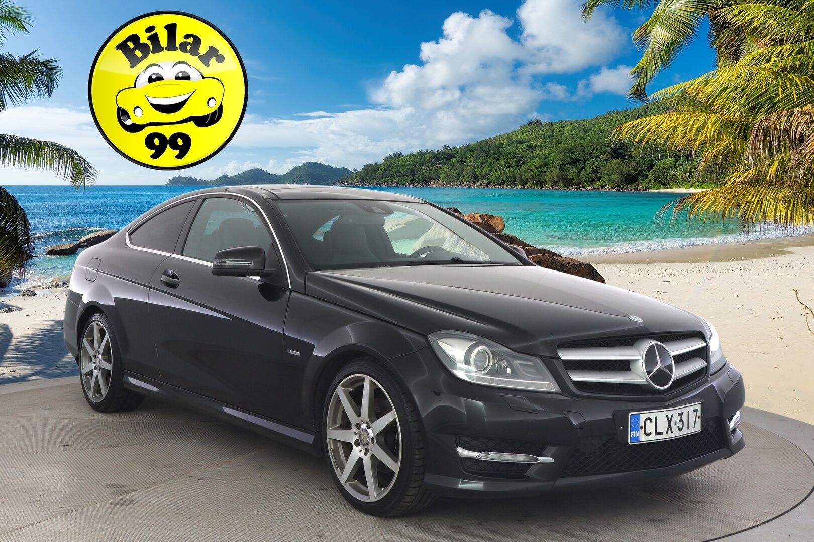 Mercedes-Benz C 2011 BE Coupé A Premium Business AMG - Kahdet hyvät renkaat / hyvä huoltohistoria / Edition 1 / AMG-Styling