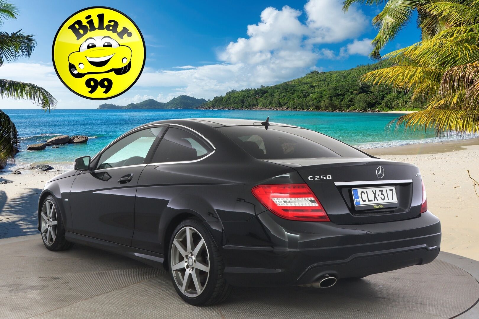 Mercedes-Benz C 2011 BE Coupé A Premium Business AMG - Kahdet hyvät renkaat / hyvä huoltohistoria / Edition 1 / AMG-Styling