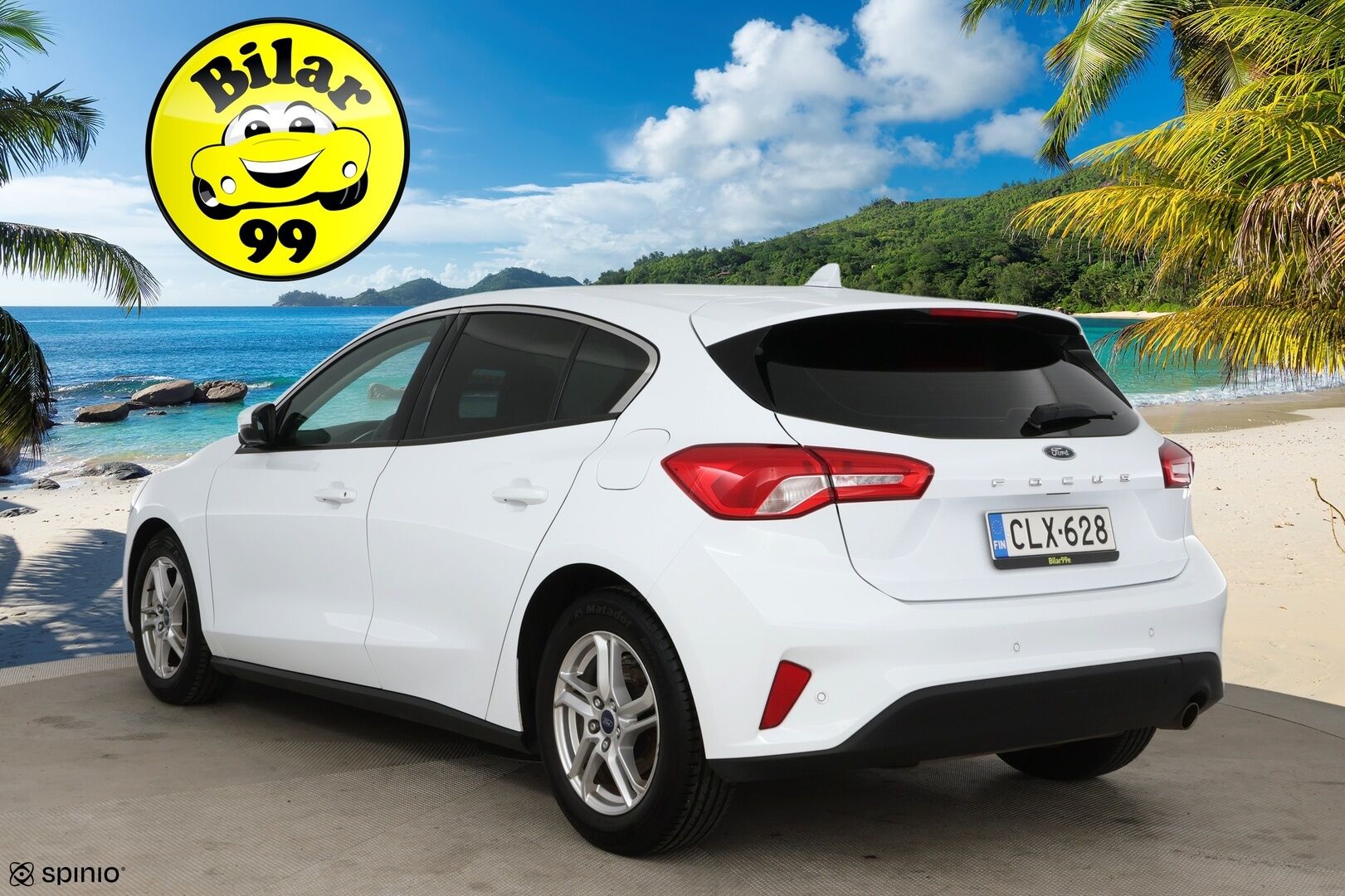 Ford Focus 2018 1,0 EcoBoost 125 hv M6 Trend 5-ovinen  / Kaistavahti / Vakkari / Ratinlämmitys / Tutkat / Apple&Android - Facelift malli! / Siisti Suomi-auto kaksilla hyvillä renkailla! / Ketju vaihdettu!