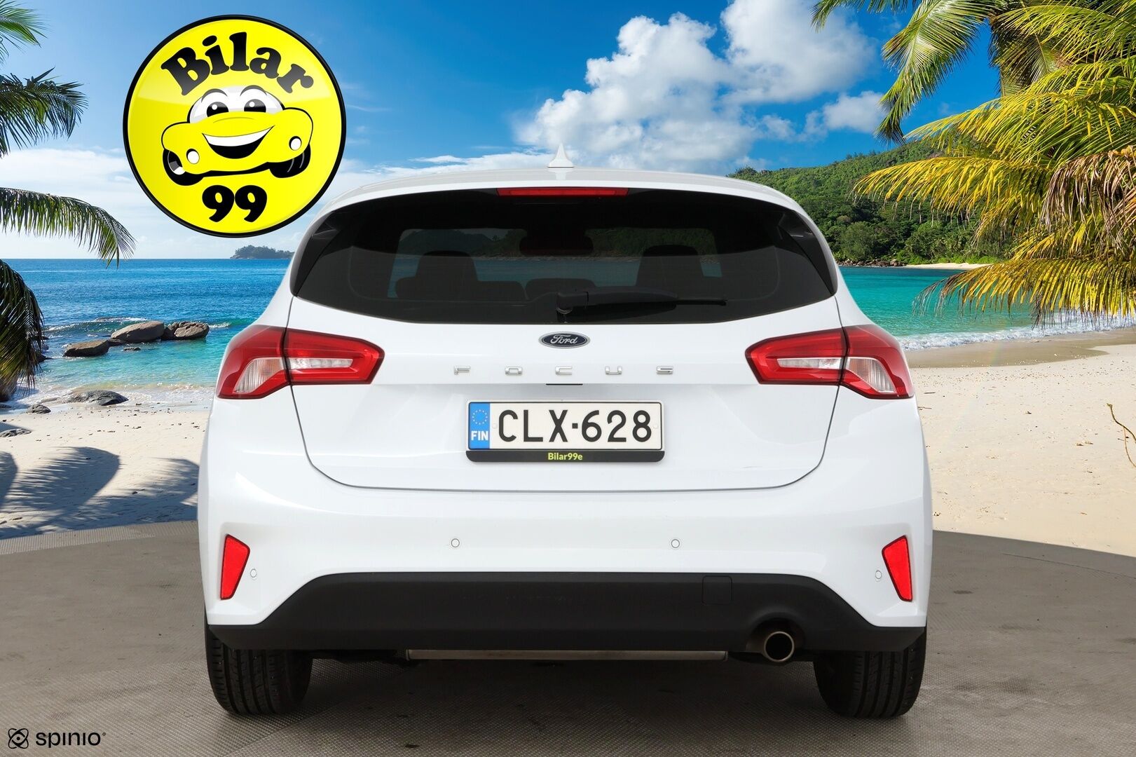 Ford Focus 2018 1,0 EcoBoost 125 hv M6 Trend 5-ovinen  / Kaistavahti / Vakkari / Ratinlämmitys / Tutkat / Apple&Android - Facelift malli! / Siisti Suomi-auto kaksilla hyvillä renkailla! / Ketju vaihdettu!