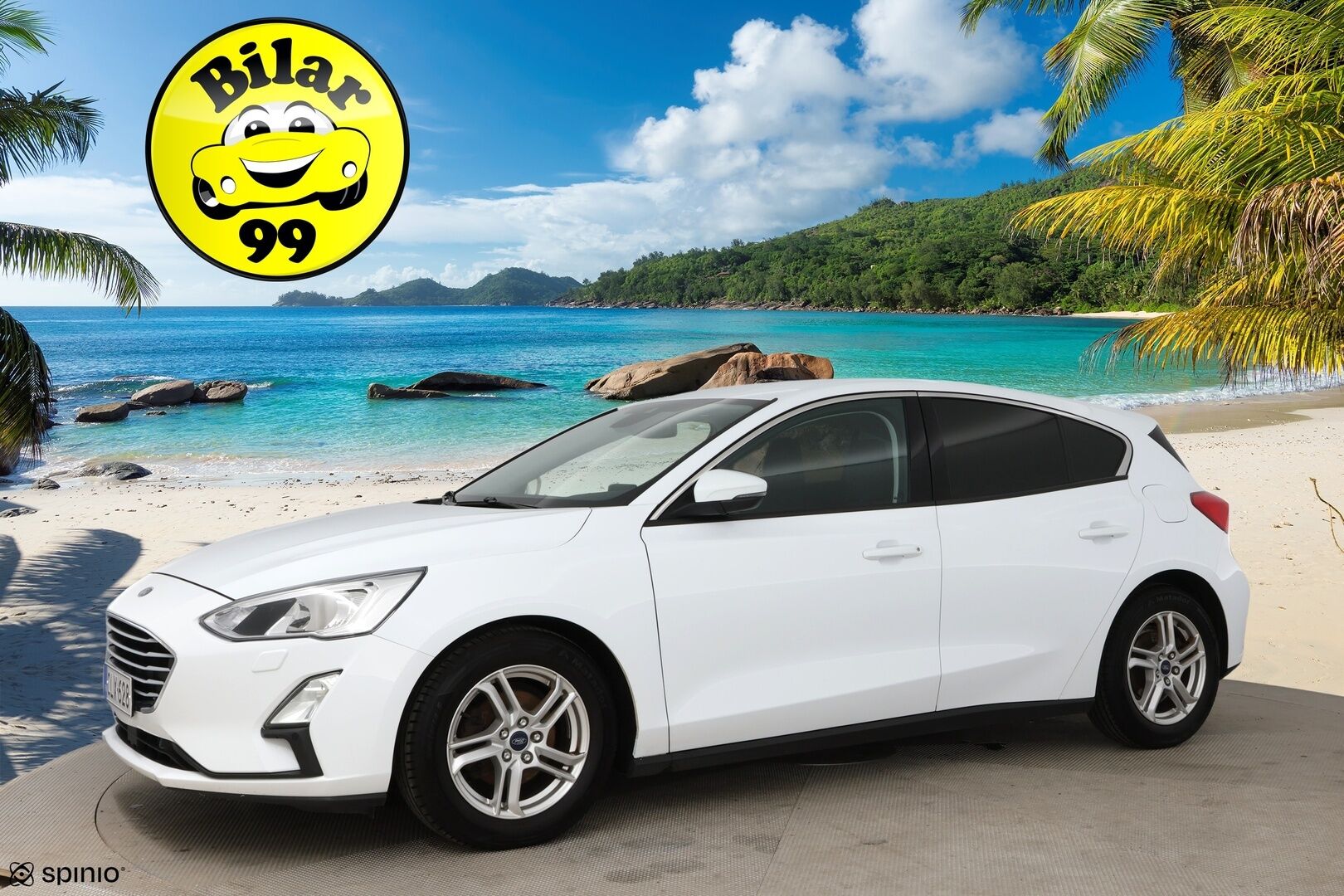 Ford Focus 2018 1,0 EcoBoost 125 hv M6 Trend 5-ovinen  / Kaistavahti / Vakkari / Ratinlämmitys / Tutkat / Apple&Android - Facelift malli! / Siisti Suomi-auto kaksilla hyvillä renkailla! / Ketju vaihdettu!